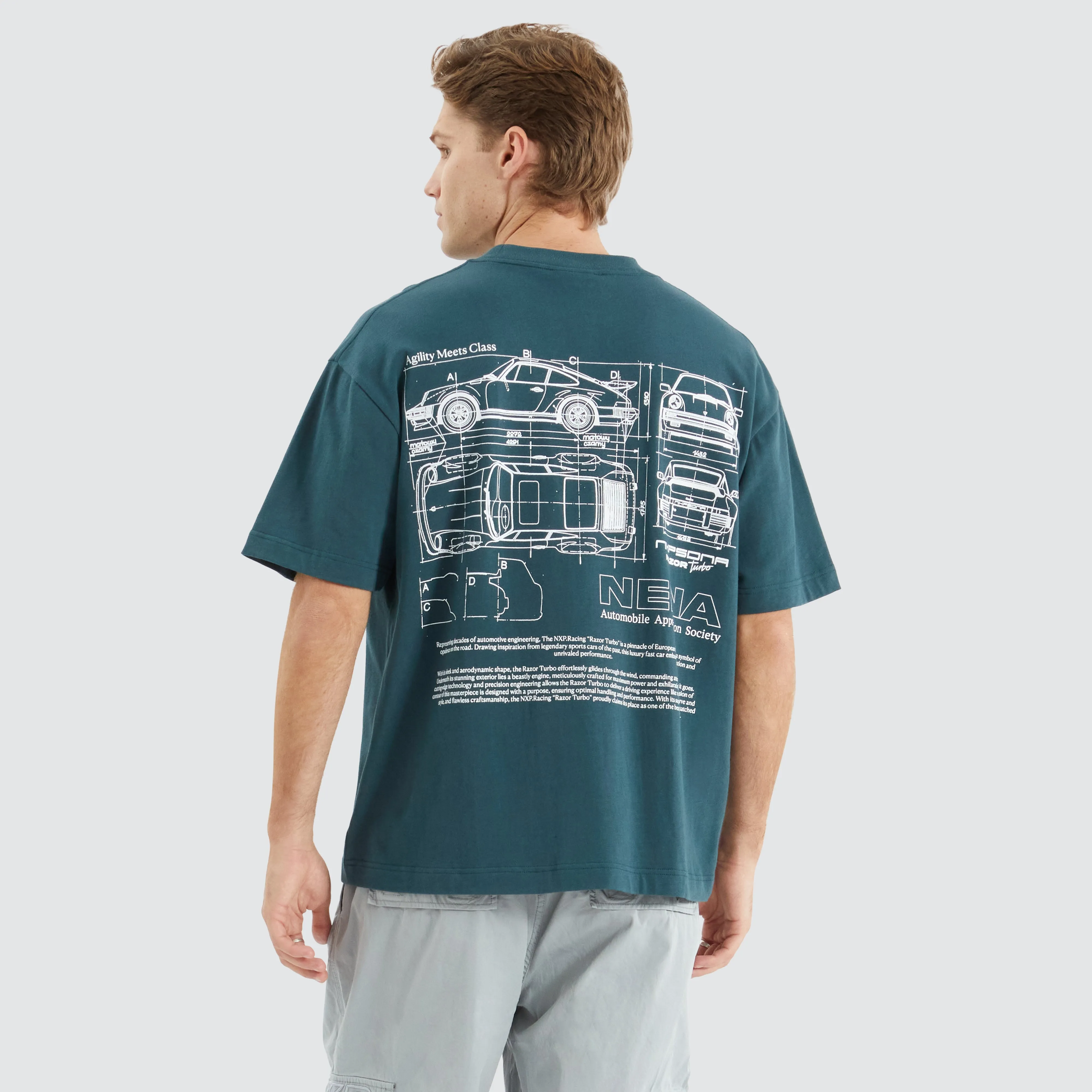 Blueprint Extra Heavy Street Tee Sea Moss sold by Neverland
