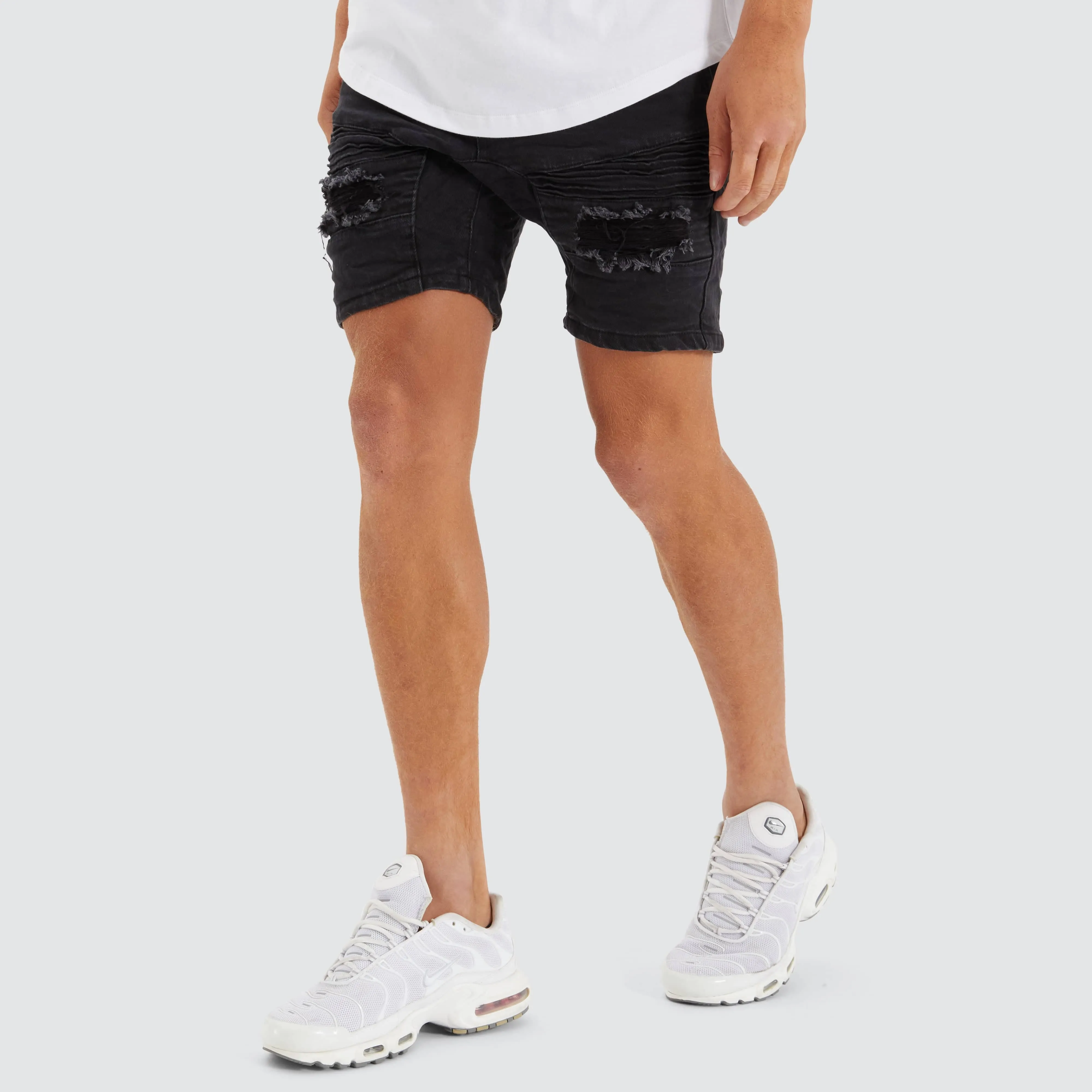 Viper Denim Short Black sold by Neverland product image thumbnail 3