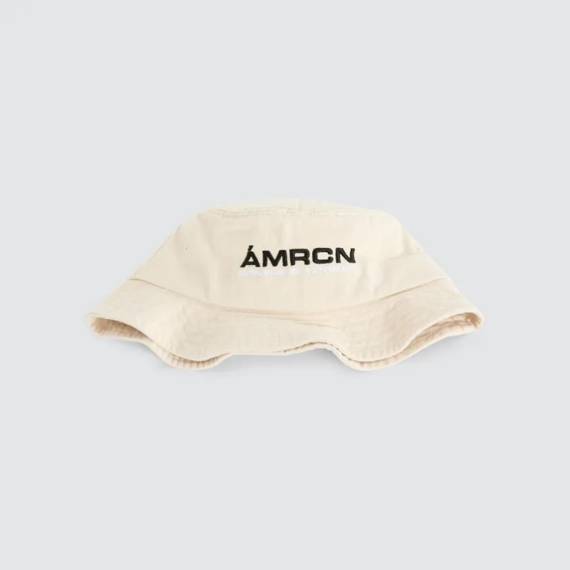 Noir Bucket Hat Sand sold by Neverland