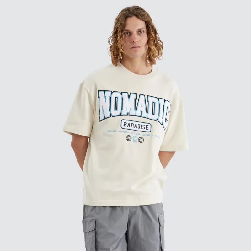 College Loopback Street Tee Tofu sold by Neverland