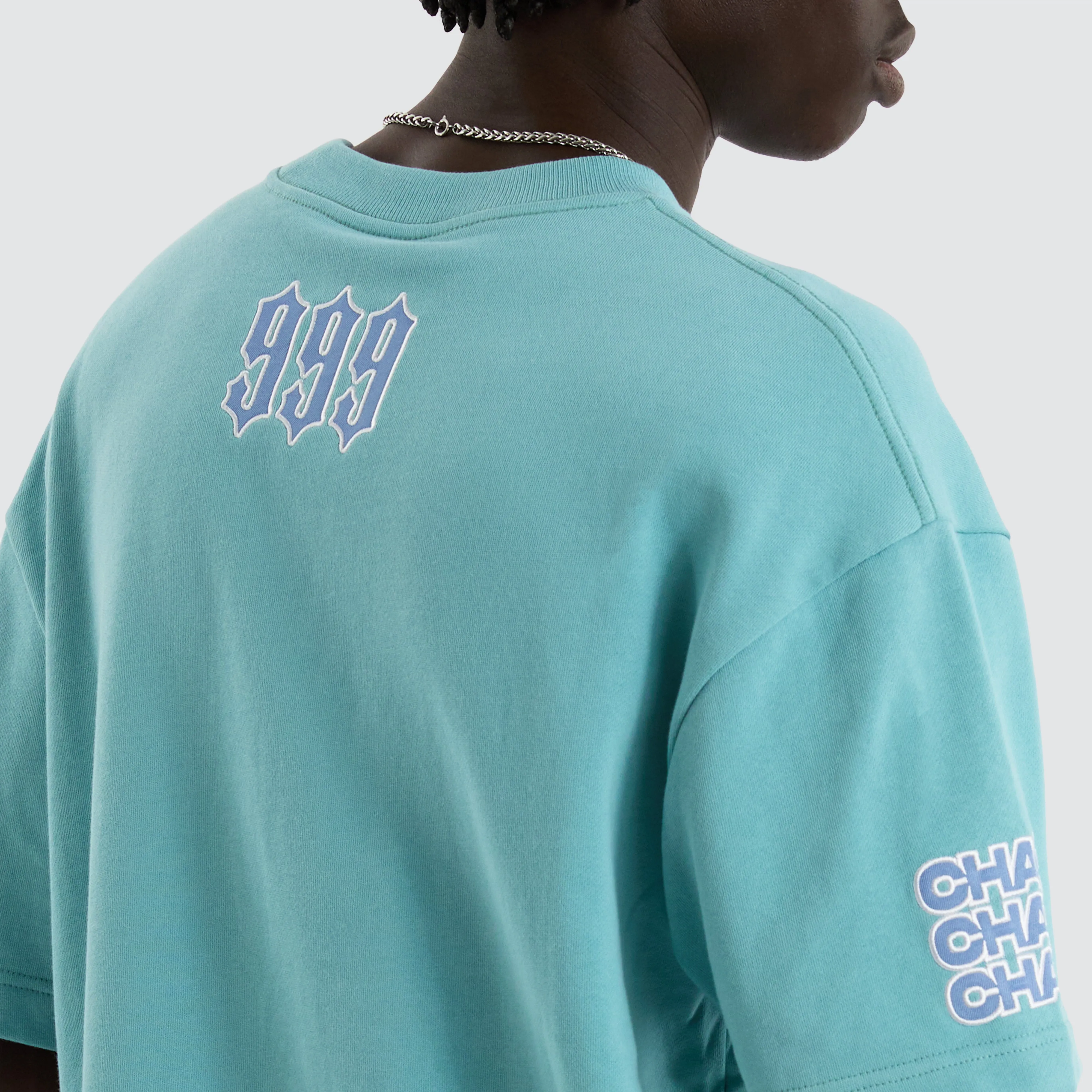 Posse Loopback Street Tee Teal sold by Neverland product image thumbnail 5