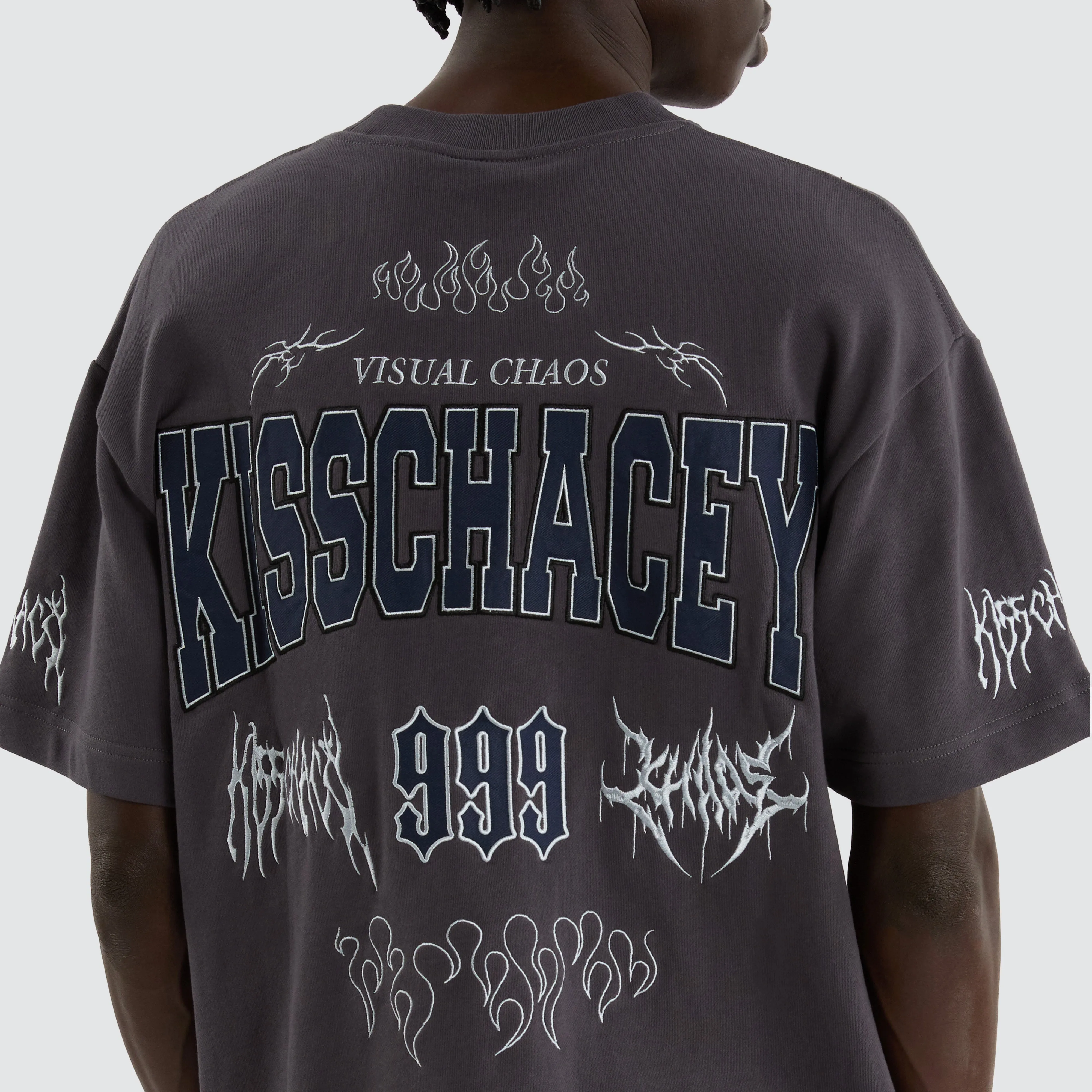 Highschool Loopback Street Tee Nine Iron sold by Neverland product image thumbnail 5