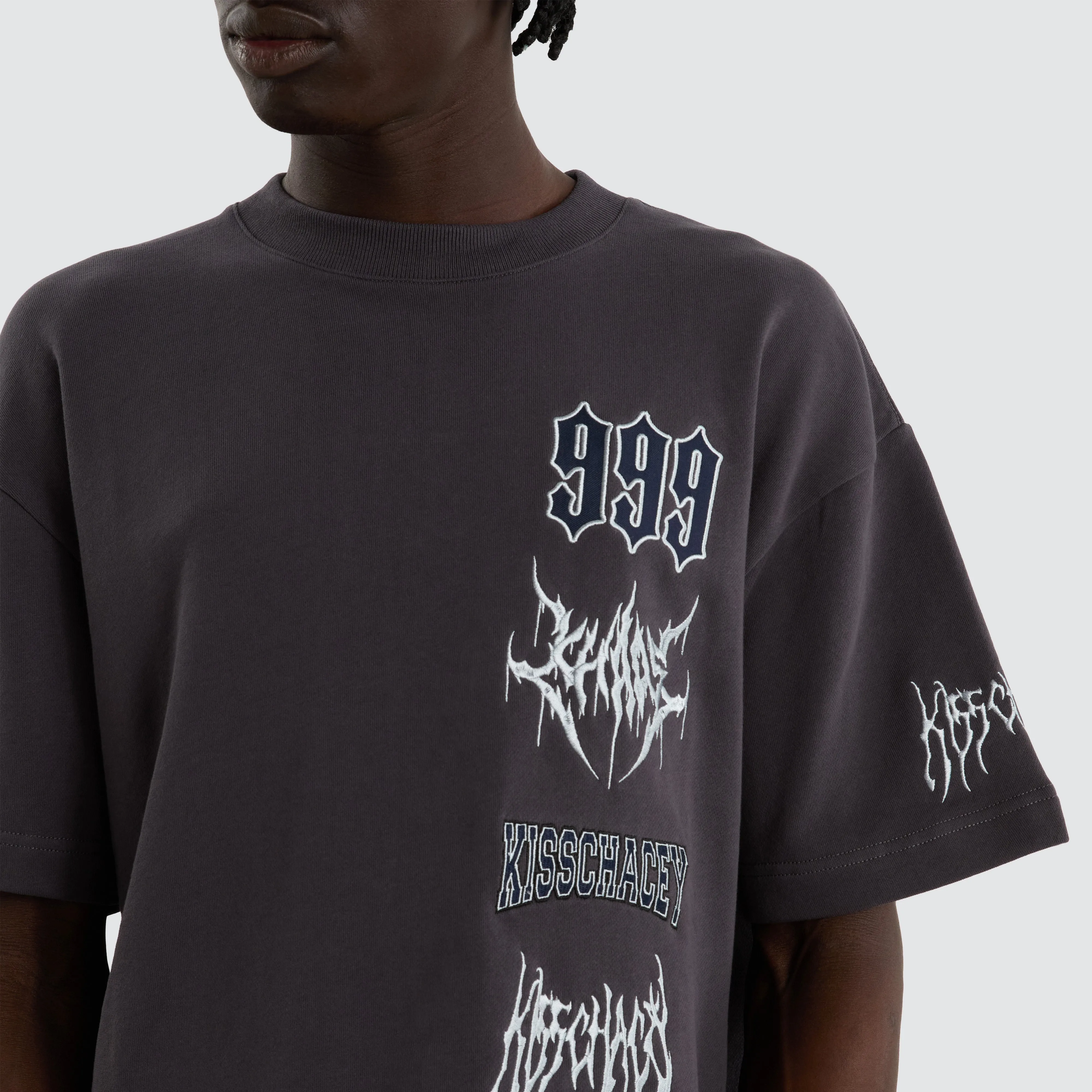 Highschool Loopback Street Tee Nine Iron sold by Neverland product image thumbnail 3