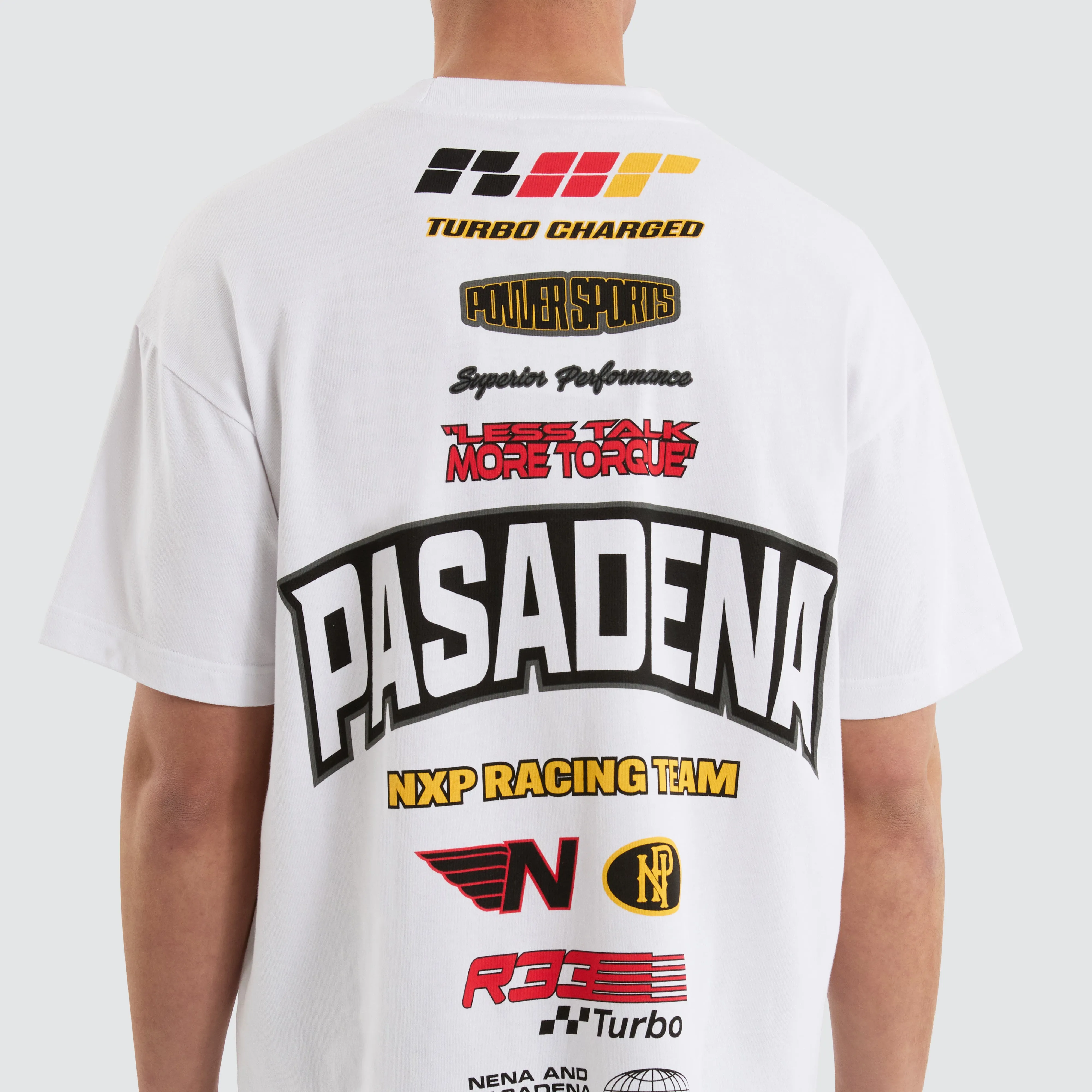 Motor Raptor Tee White sold by Neverland product image thumbnail 3