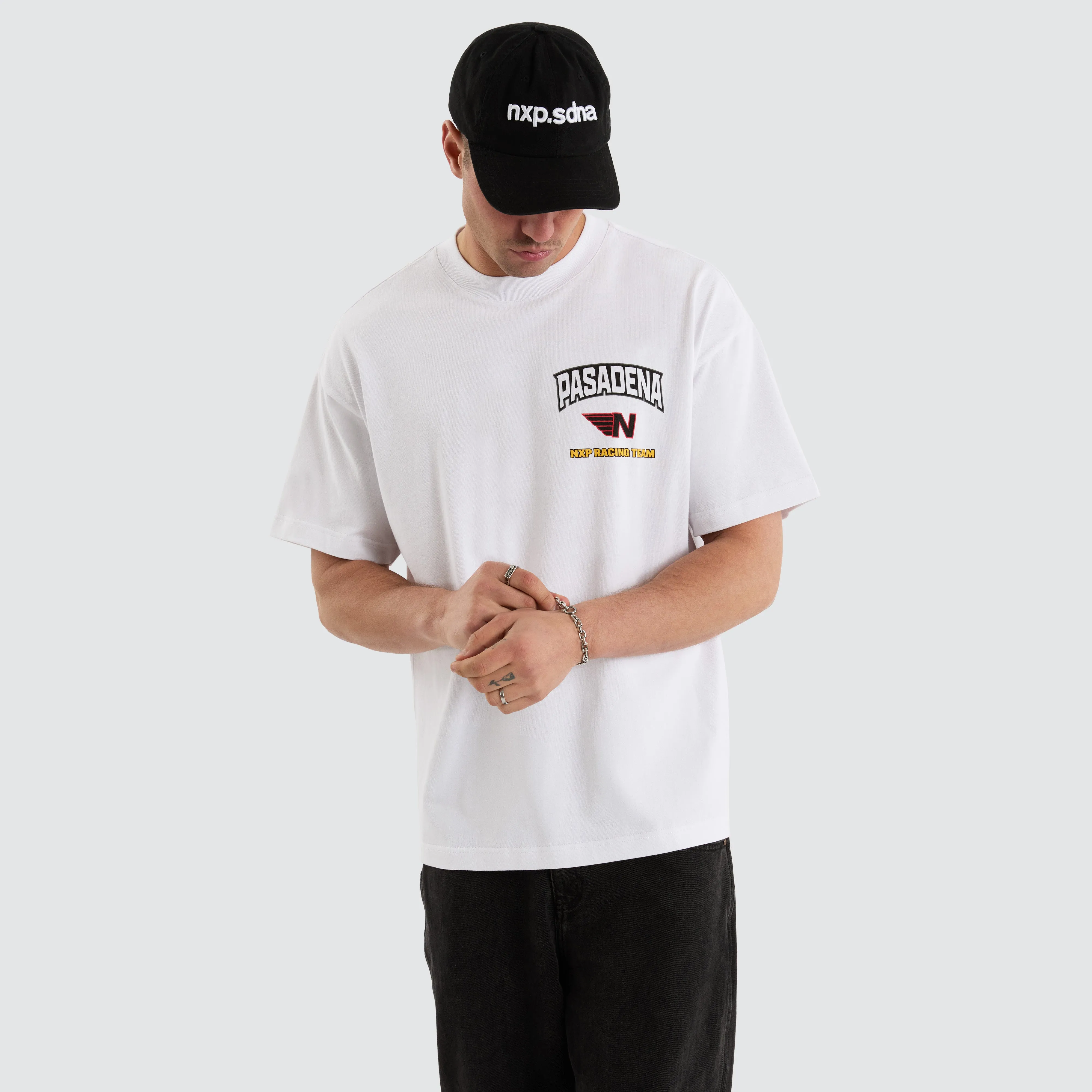 Motor Raptor Tee White sold by Neverland product image thumbnail 2