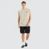 Overtaking Relaxed Muscle Tee Pigment Silver Grey sold by Neverland