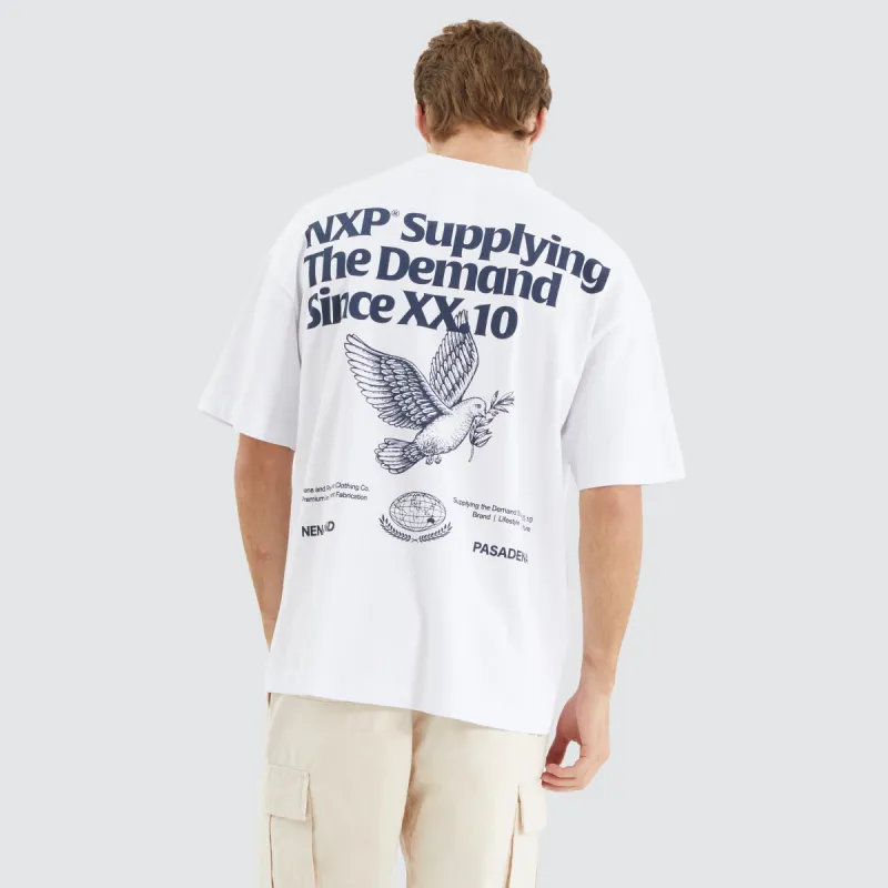 Variant Street Tee Optical White sold by Neverland