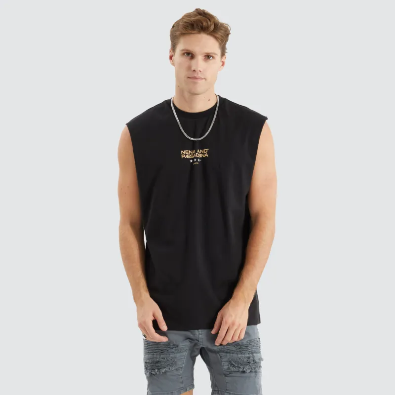 Vector Scoop Back Muscle Jet Black sold by Neverland