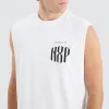Anode Relaxed Muscle Tee Optical White sold by Neverland