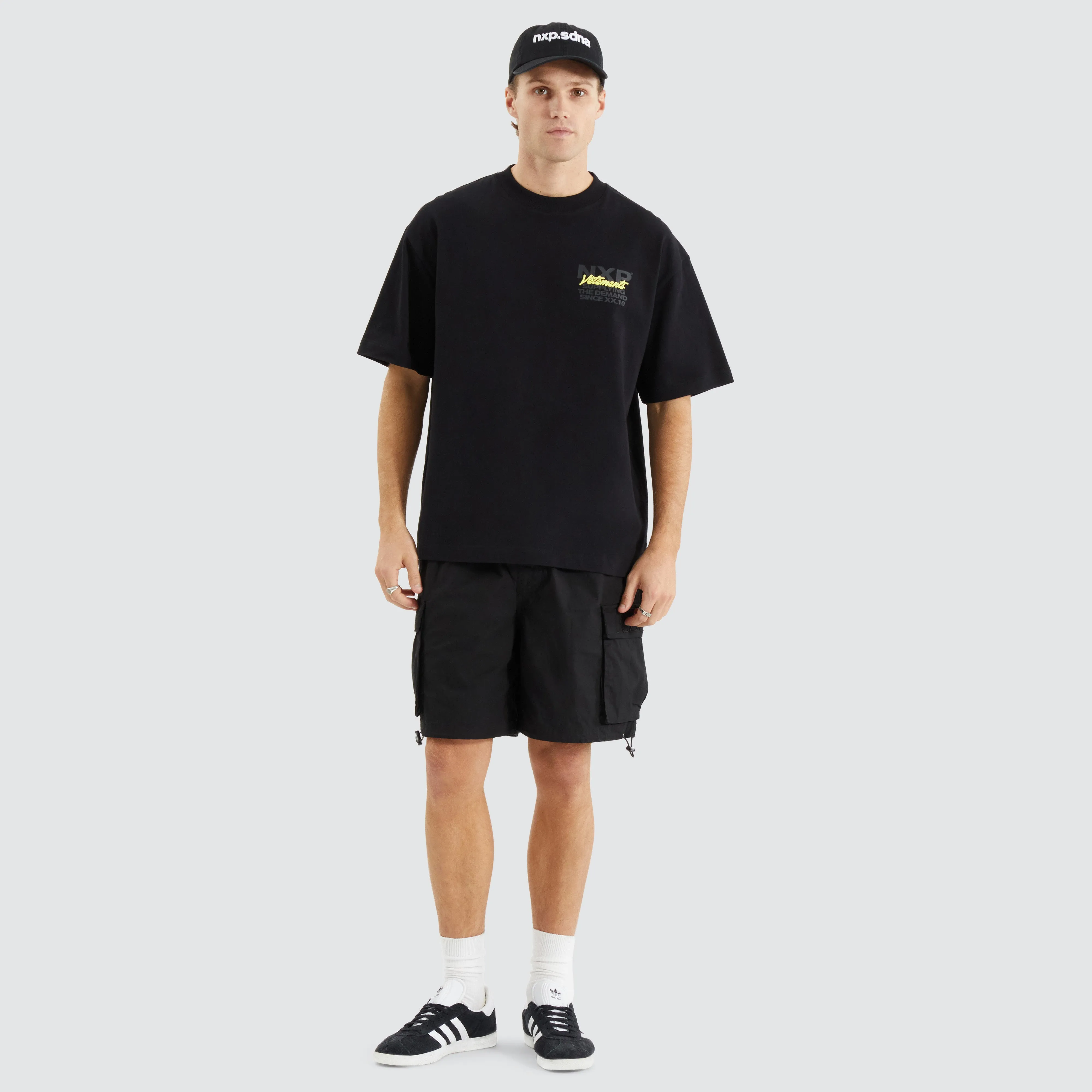 Demand Street Tee Jet Black sold by Neverland product image thumbnail 4