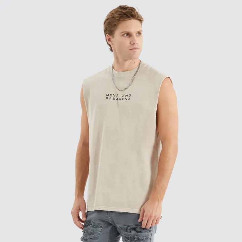 Caution Scoop Back Muscle Pigment Silver Grey sold by Neverland