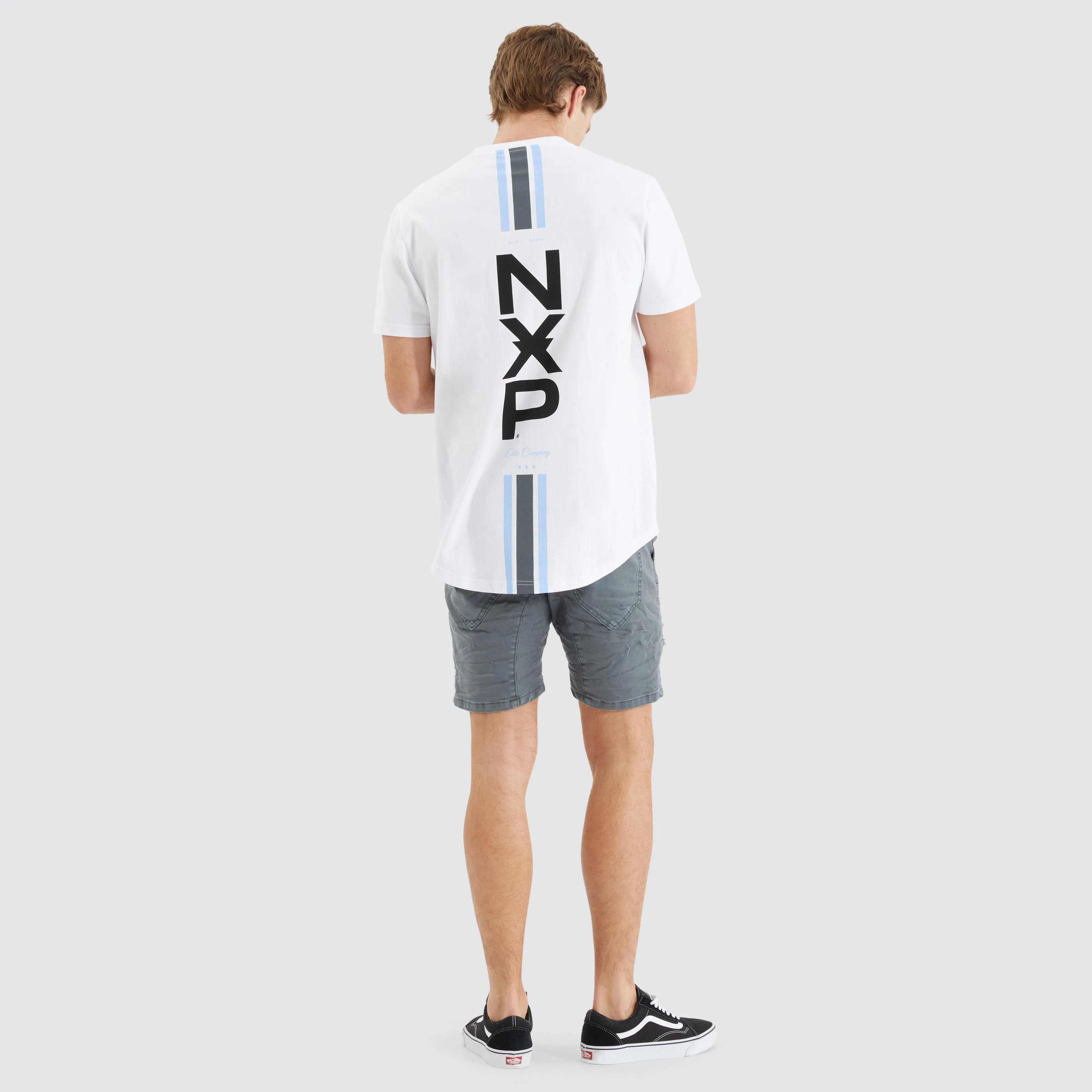 Line Dual Curved Tee Optical White sold by Neverland product image thumbnail 5
