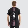 Line Dual Curved Tee Jet Black sold by Neverland