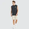 Overtaking Relaxed Muscle Tee Pigment Black sold by Neverland