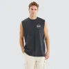 Overtaking Relaxed Muscle Tee Pigment Black sold by Neverland