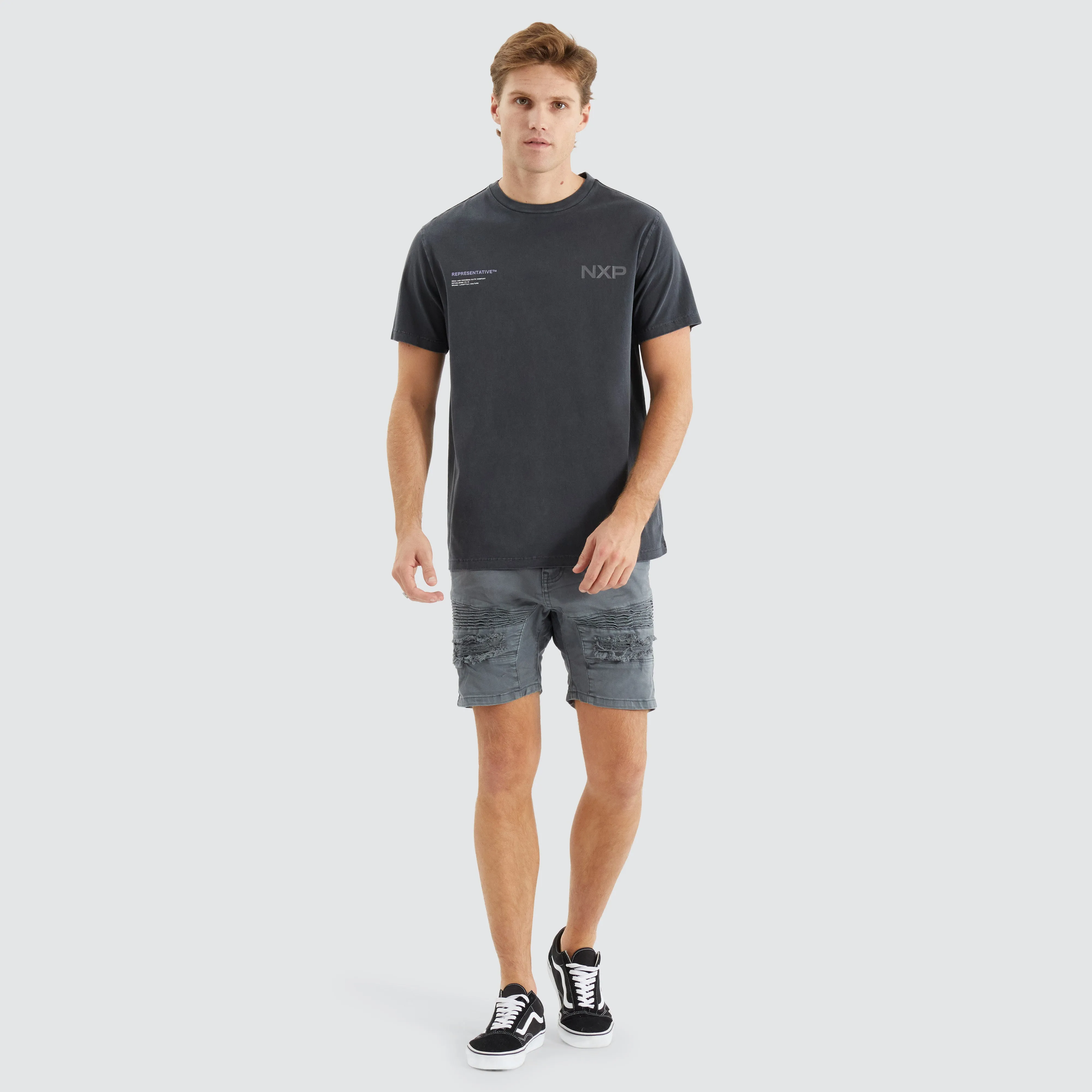 Brace Standard Tee Pigment Black sold by Neverland product image thumbnail 4