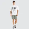 Captain Loopback Street Tee Optical White sold by Neverland