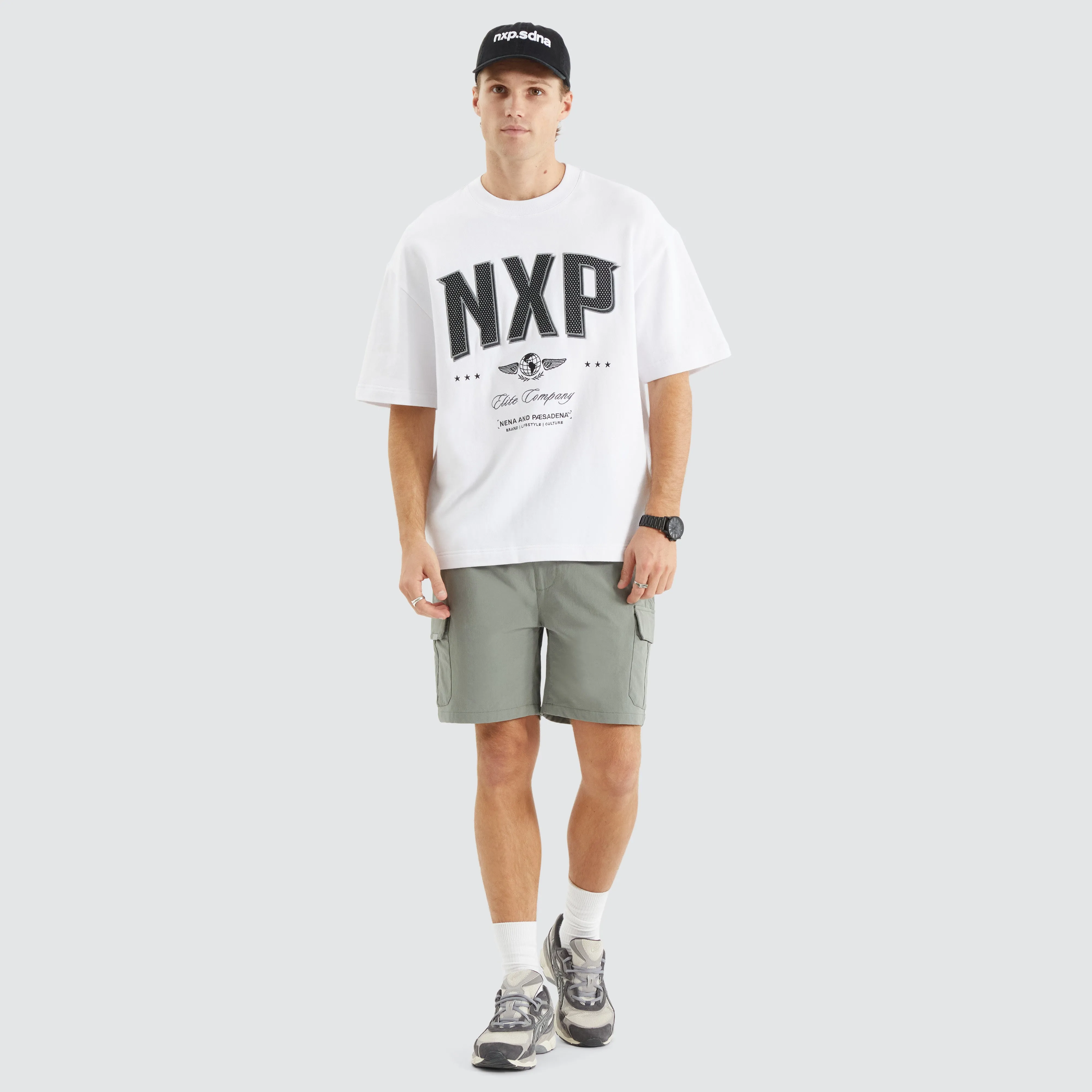 Captain Loopback Street Tee Optical White sold by Neverland product image thumbnail 4