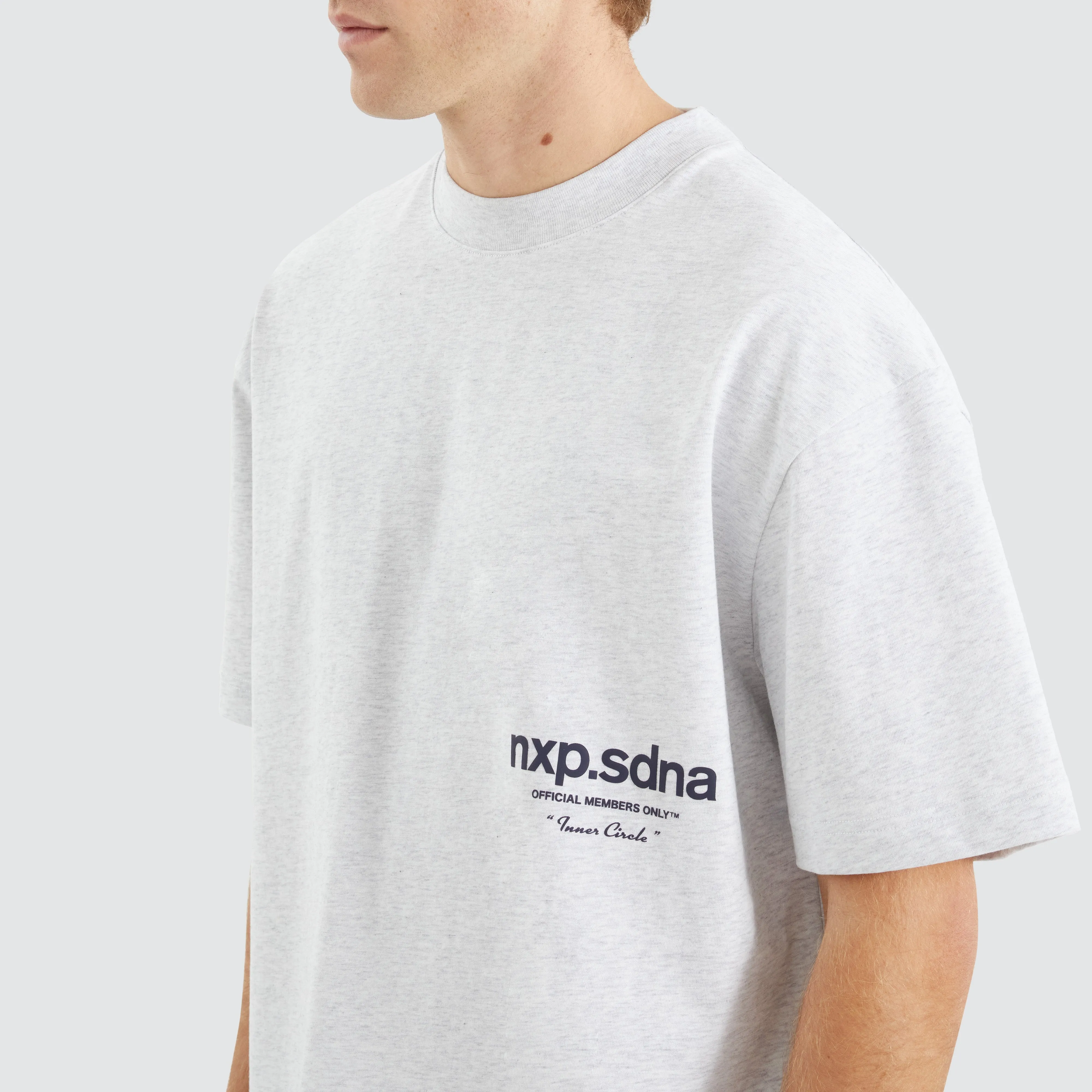 Contagent Street Tee Snow Marle sold by Neverland product image thumbnail 3