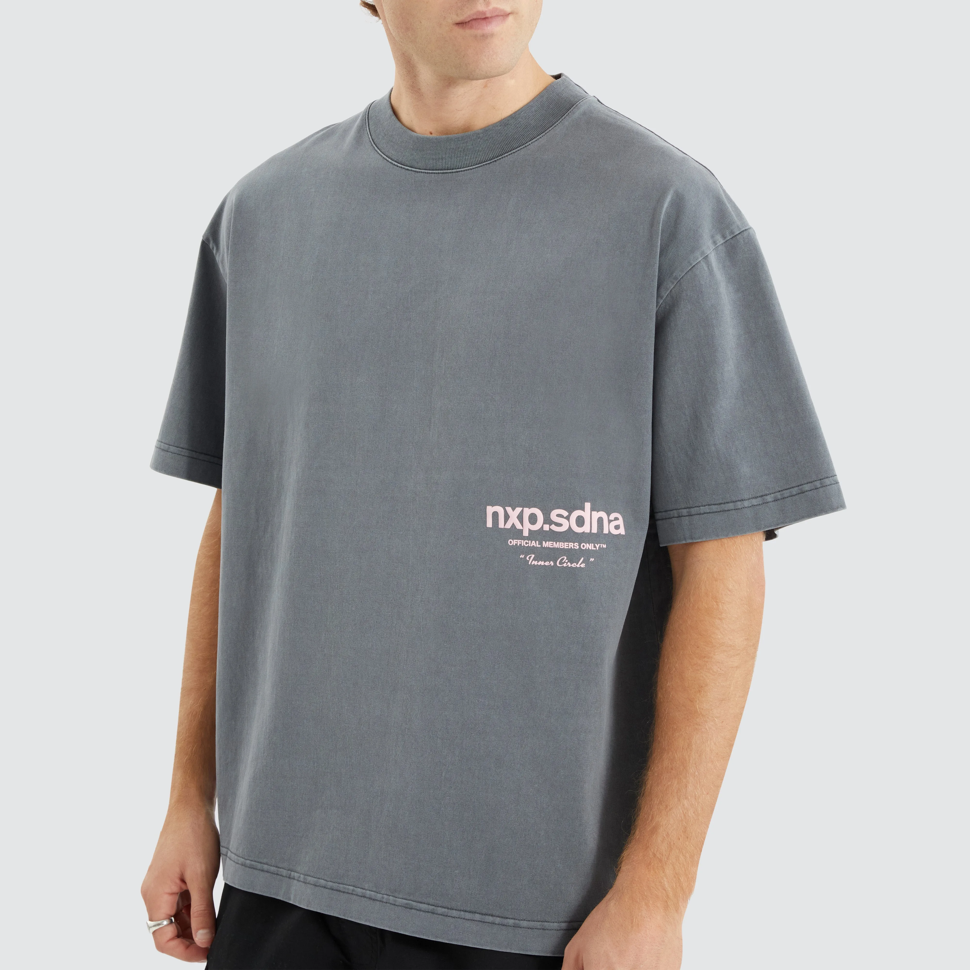 Contagent Street Tee Pigment Charcoal Grey sold by Neverland product image thumbnail 3