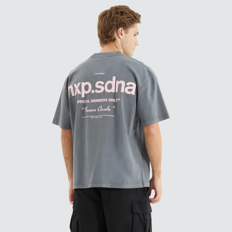 Contagent Street Tee Pigment Charcoal Grey sold by Neverland