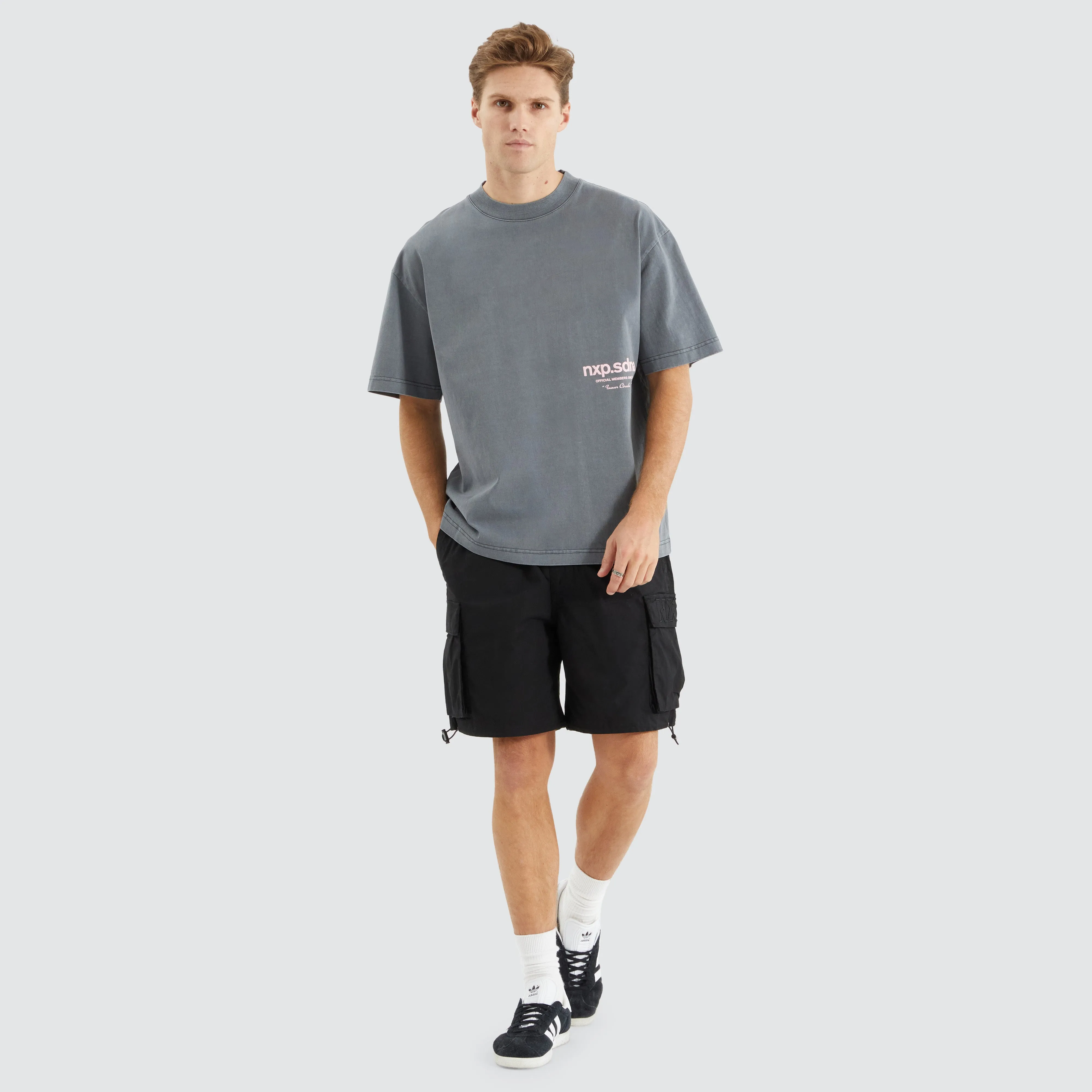 Contagent Street Tee Pigment Charcoal Grey sold by Neverland product image thumbnail 4