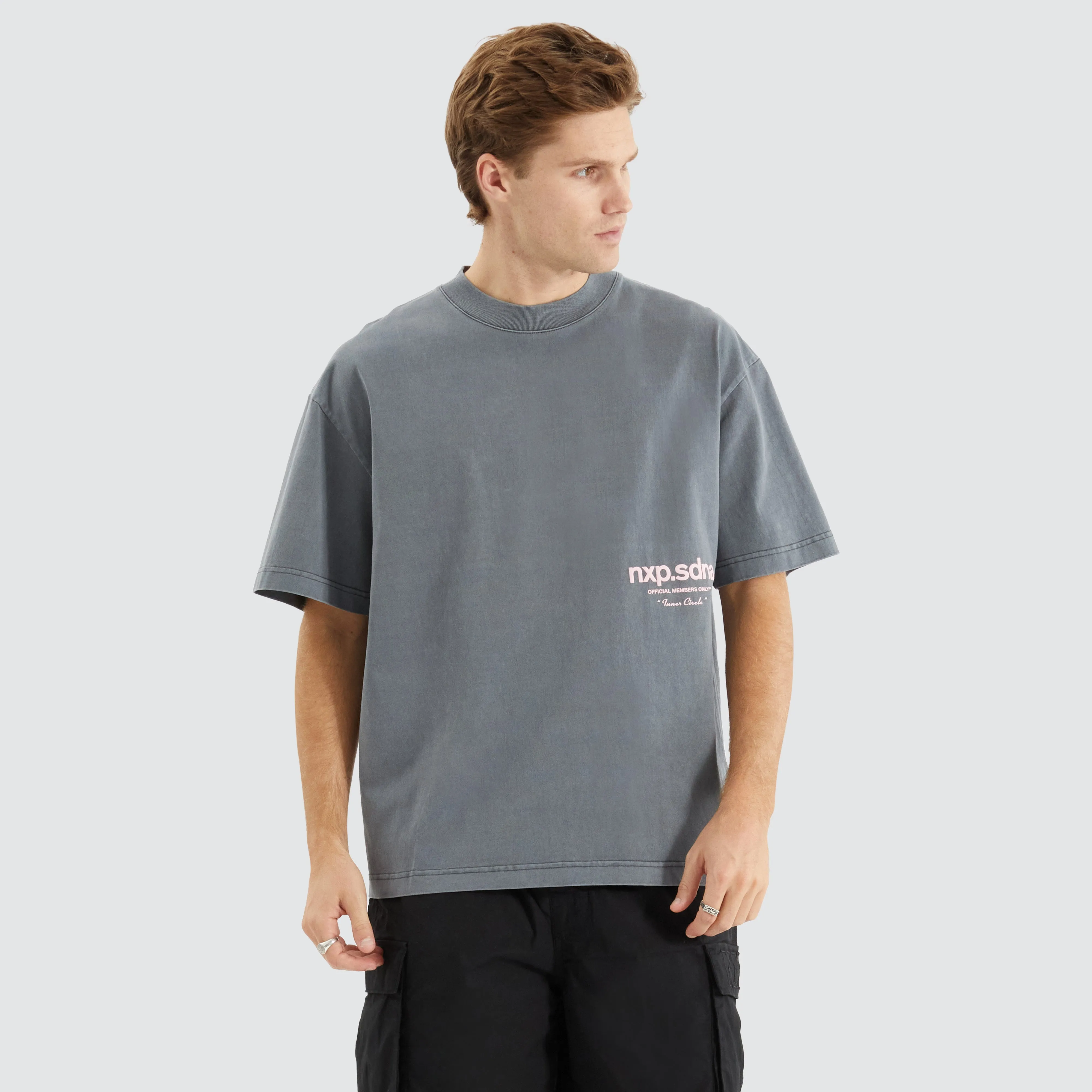 Contagent Street Tee Pigment Charcoal Grey sold by Neverland product image thumbnail 2