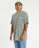 Pique Graffiti Stripe Short Sleeve T-Shirt Sage Green sold by Neverland