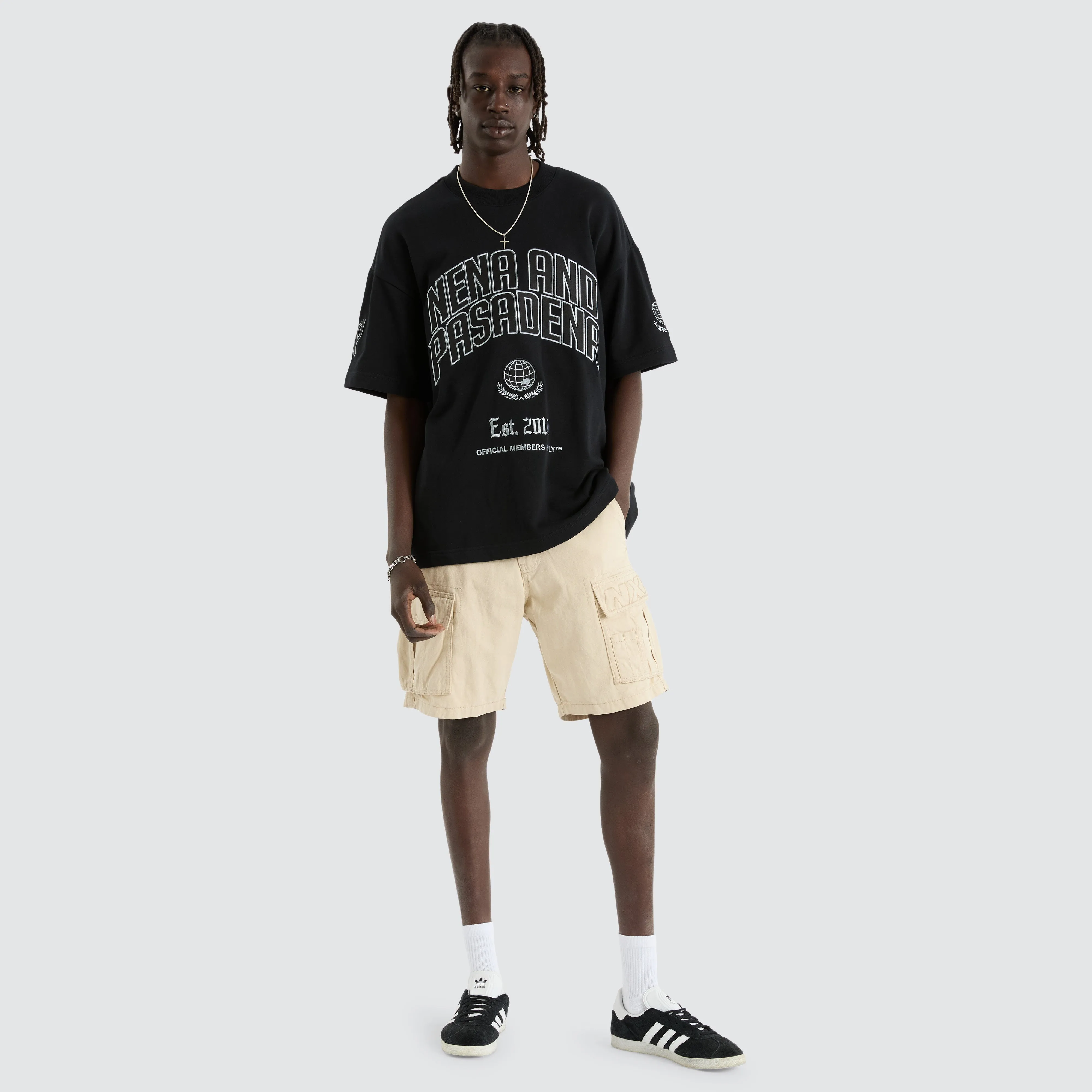 Members Blacked Out Loopback Raptor Tee Anthracite Black sold by Neverland product image thumbnail 5