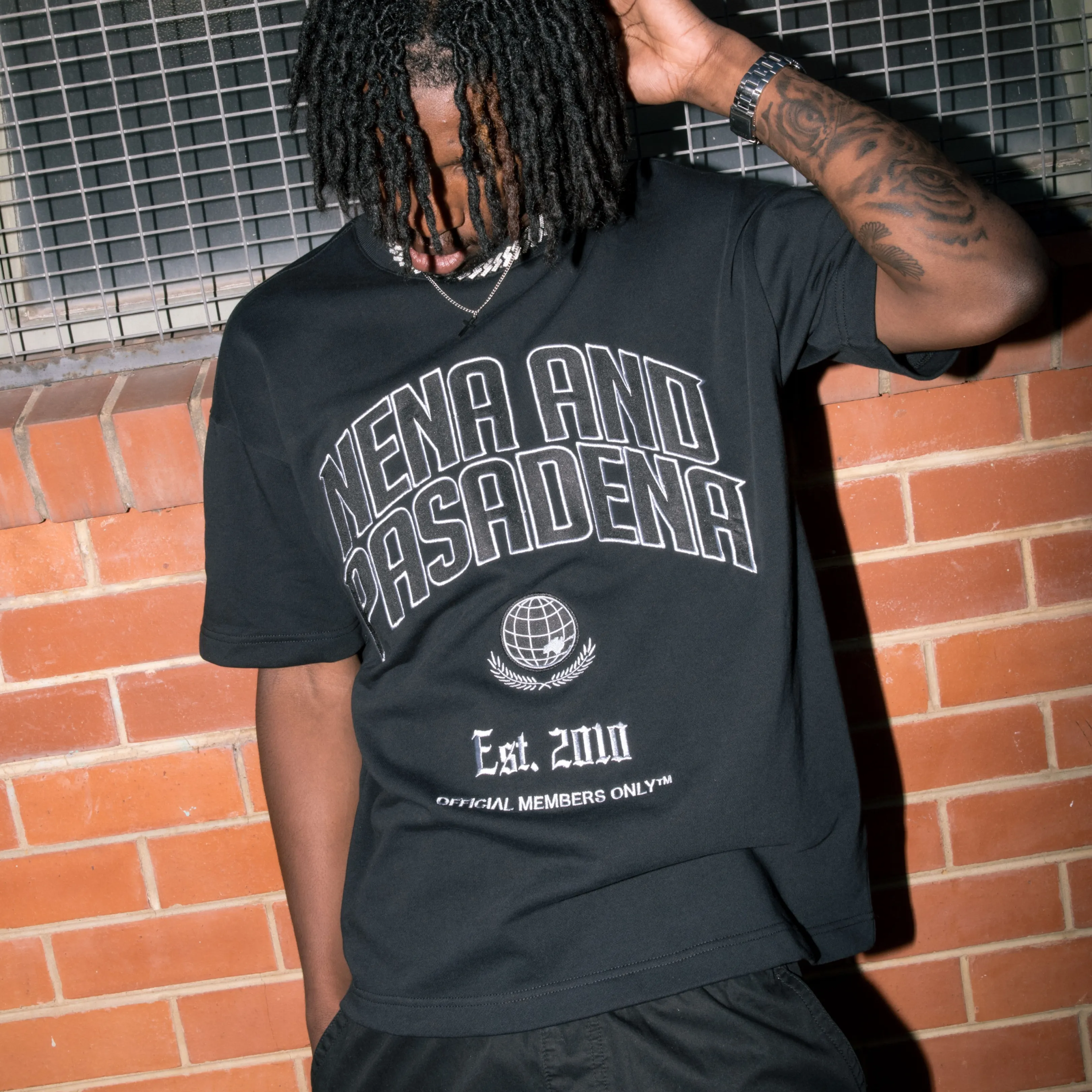 Members Blacked Out Loopback Raptor Tee Anthracite Black sold by Neverland product image thumbnail 2