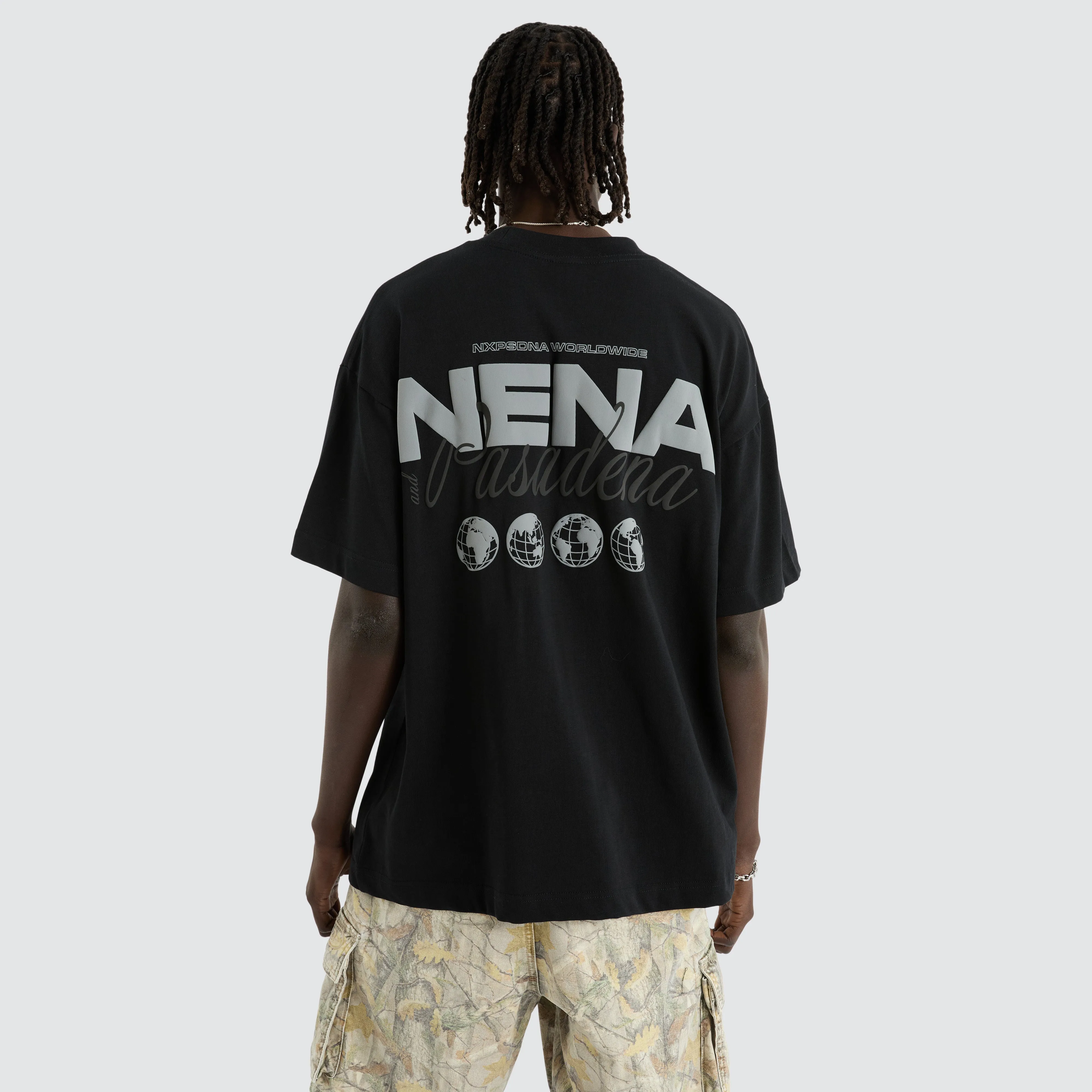 Worldwide Blacked Out Raptor Tee Anthracite Black sold by Neverland product image thumbnail 4