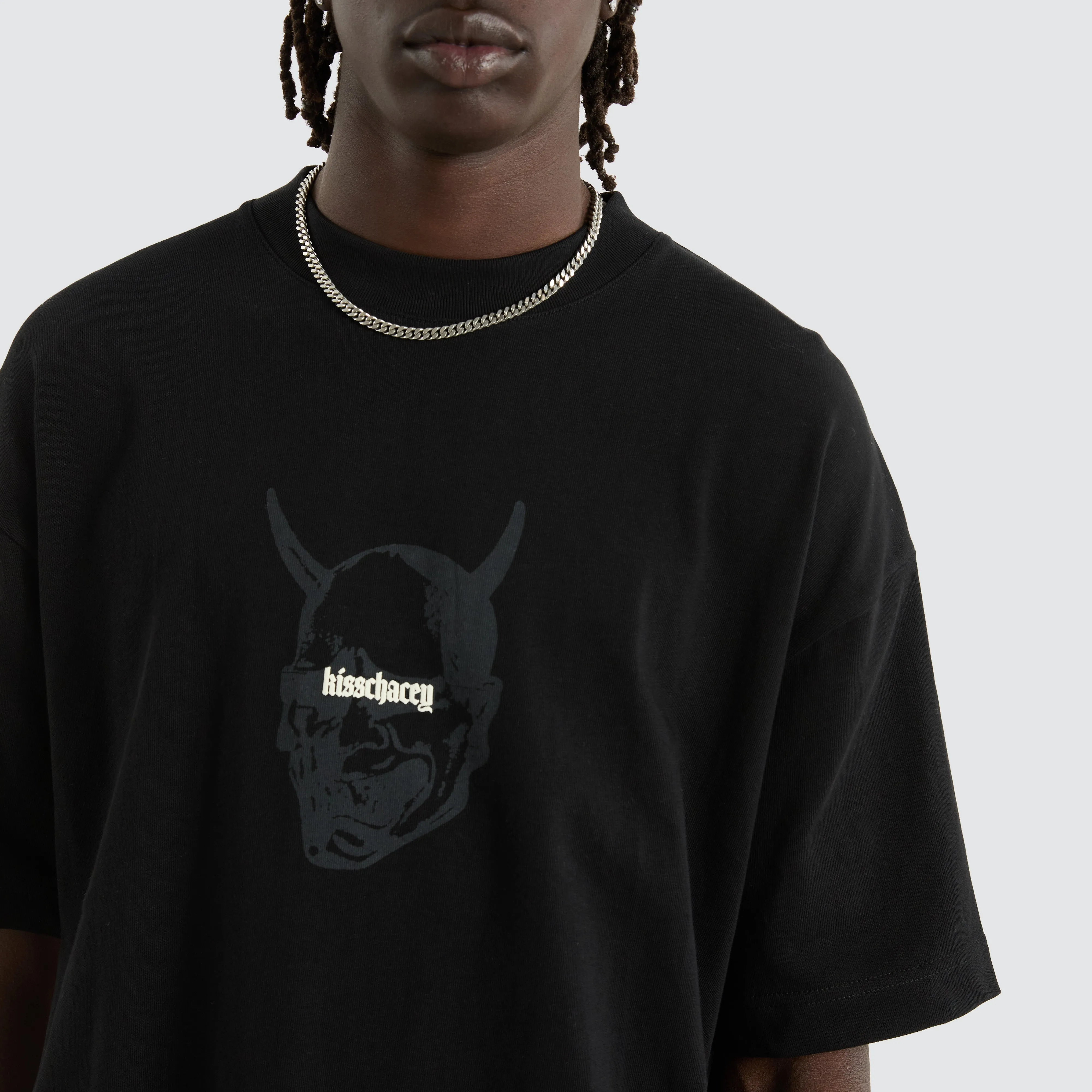 Witchcraft Blacked Out Street Tee Jet Black sold by Neverland product image thumbnail 4