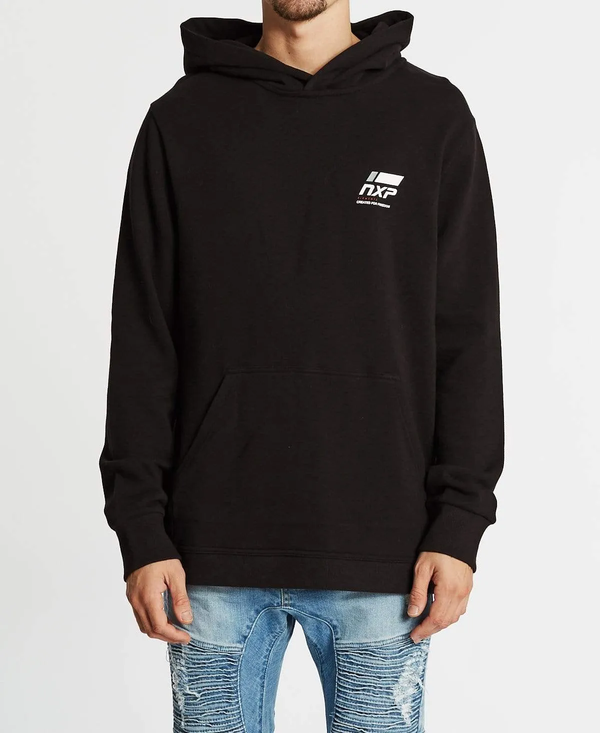 Olympus Basic Hoodie Jet Black sold by Neverland product image thumbnail 2