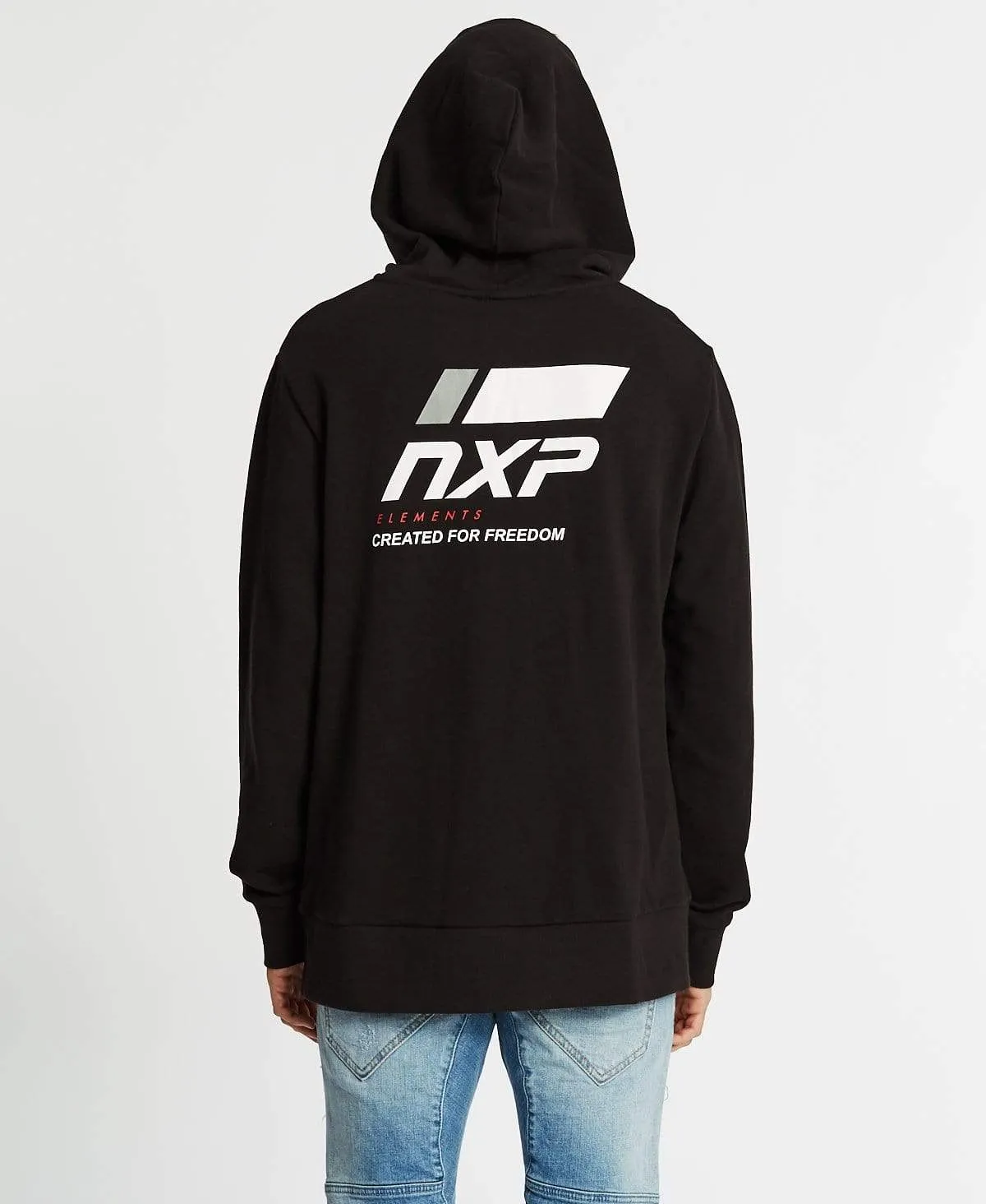 Olympus Basic Hoodie Jet Black sold by Neverland product image thumbnail 4