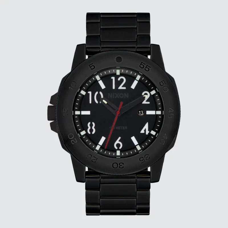 Smyth 44 Black / Black made by Nixon