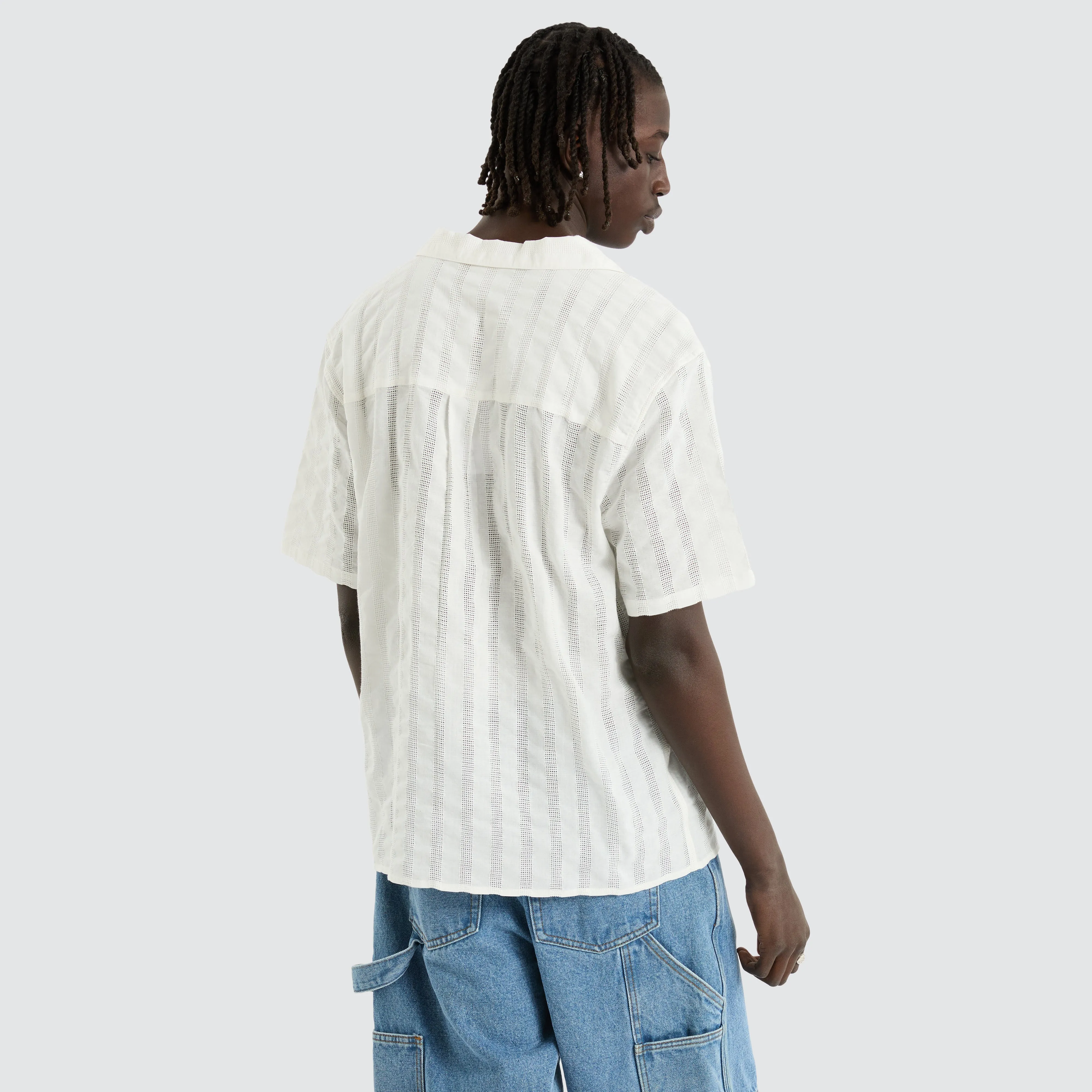 Breeze Resort Crop Shirt Off White sold by Neverland product image thumbnail 3