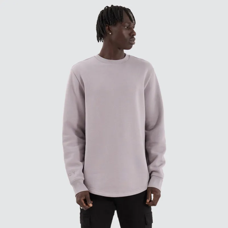 Miles Dual Curved Sweater Gull sold by Neverland