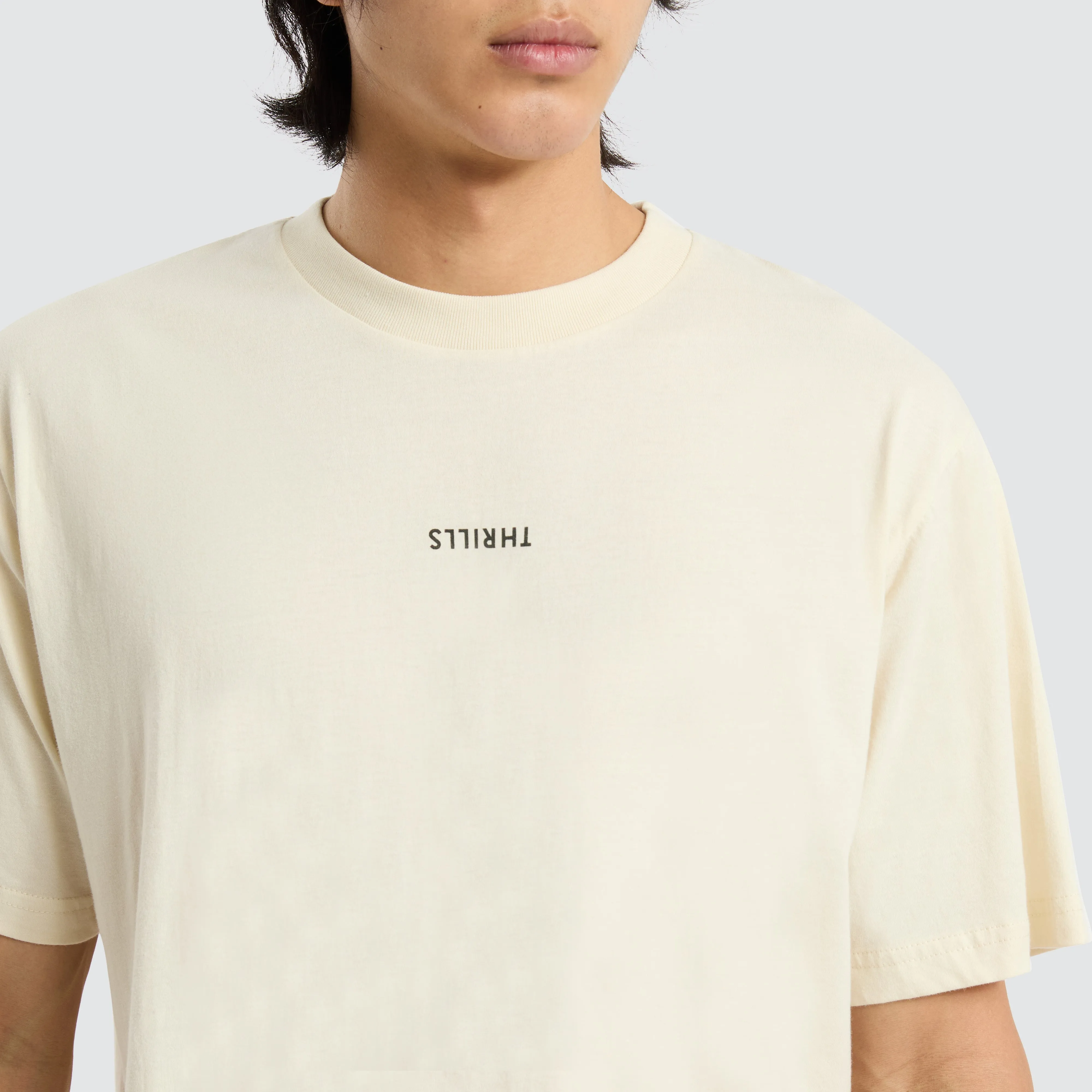 Minimal Thrills Merch Fit Tee Heritage White sold by Neverland product image thumbnail 2
