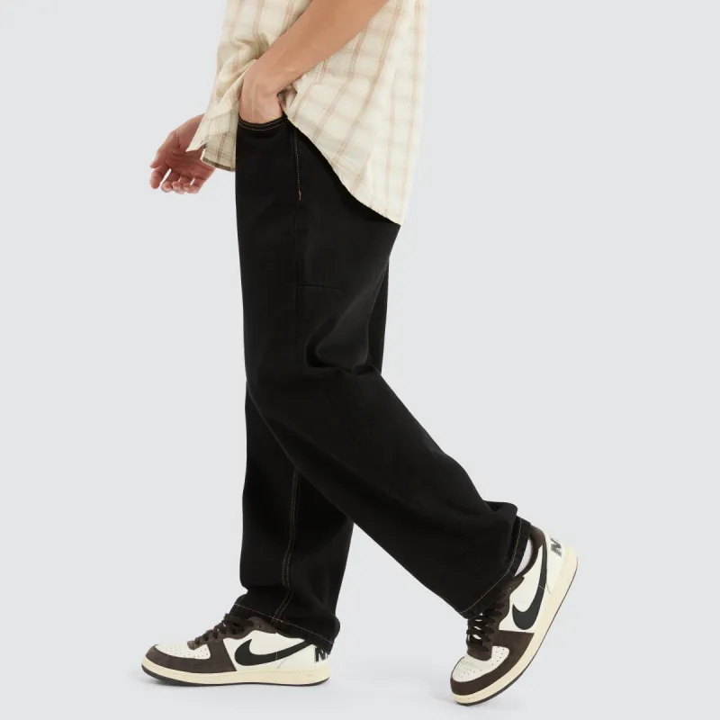 Big Slacker Denim Jean Black Rinse sold by Neverland