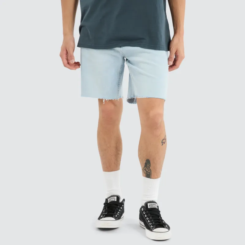 Bones Denim Short Light Ash Blue sold by Neverland