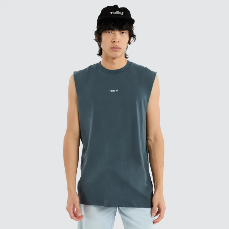 Minimal Thrills Merch Muscle Dark Slate sold by Neverland