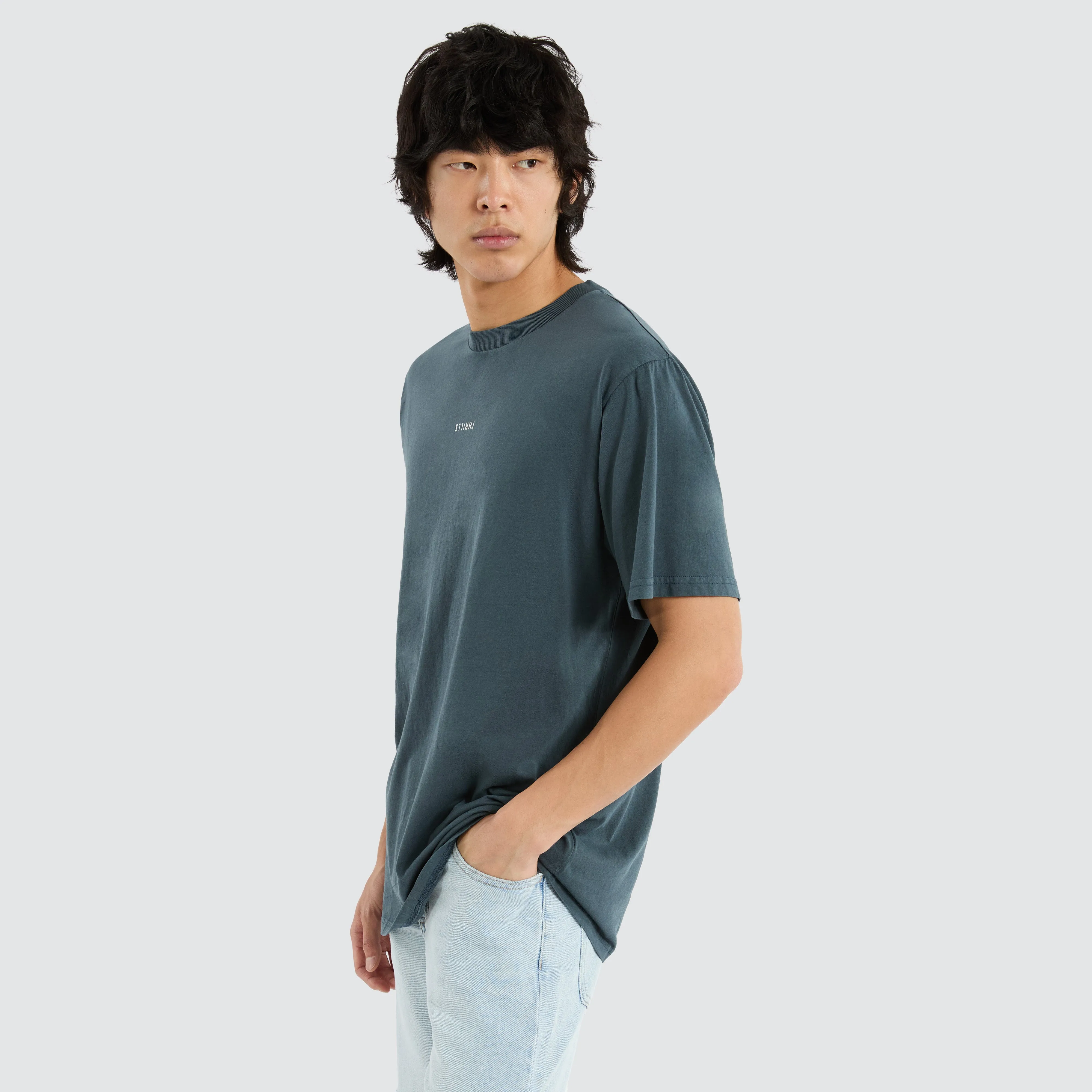 Minimal Thrills Merch Fit Tee Dark Slate sold by Neverland product image thumbnail 3