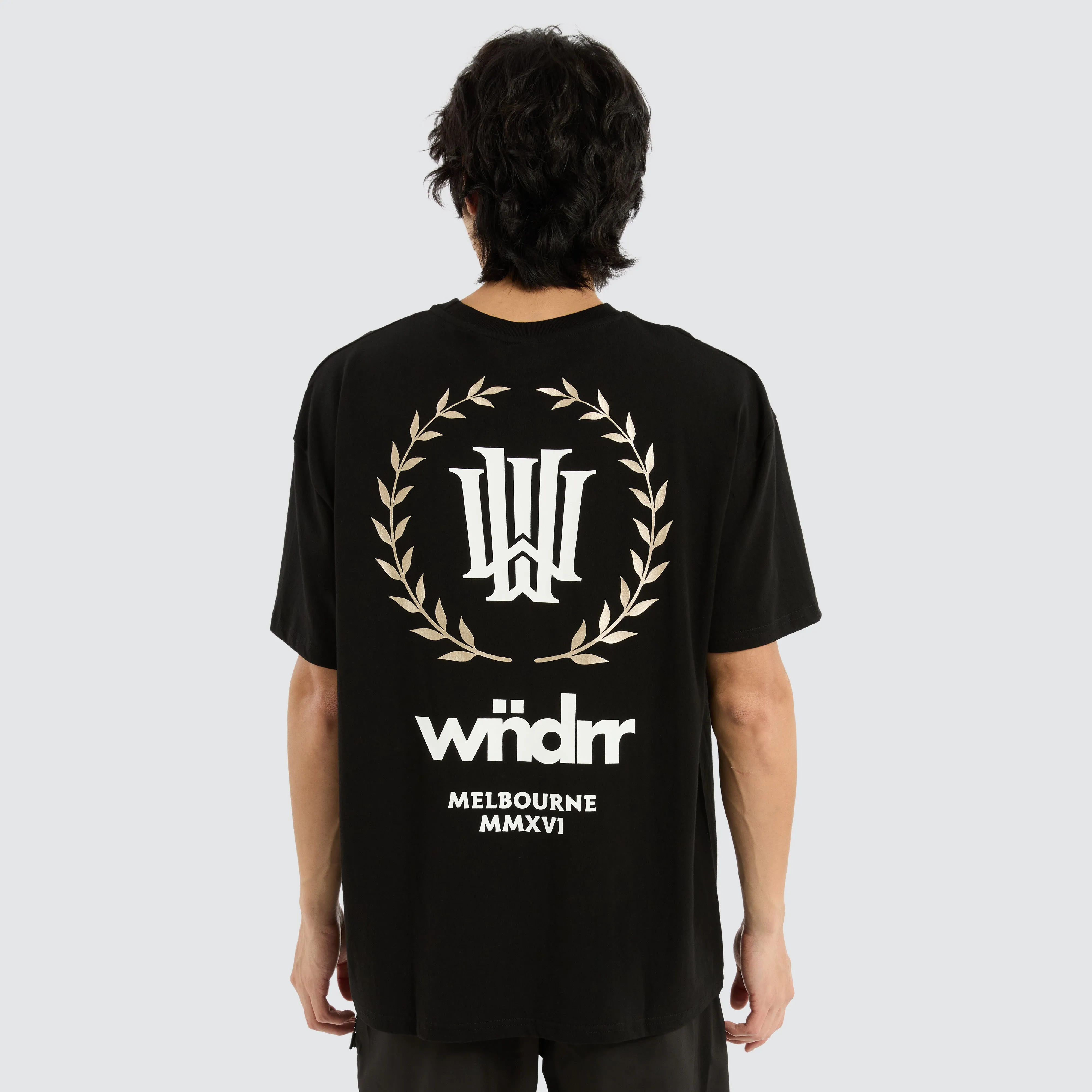 Emperor Box Fit Tee Black sold by Neverland