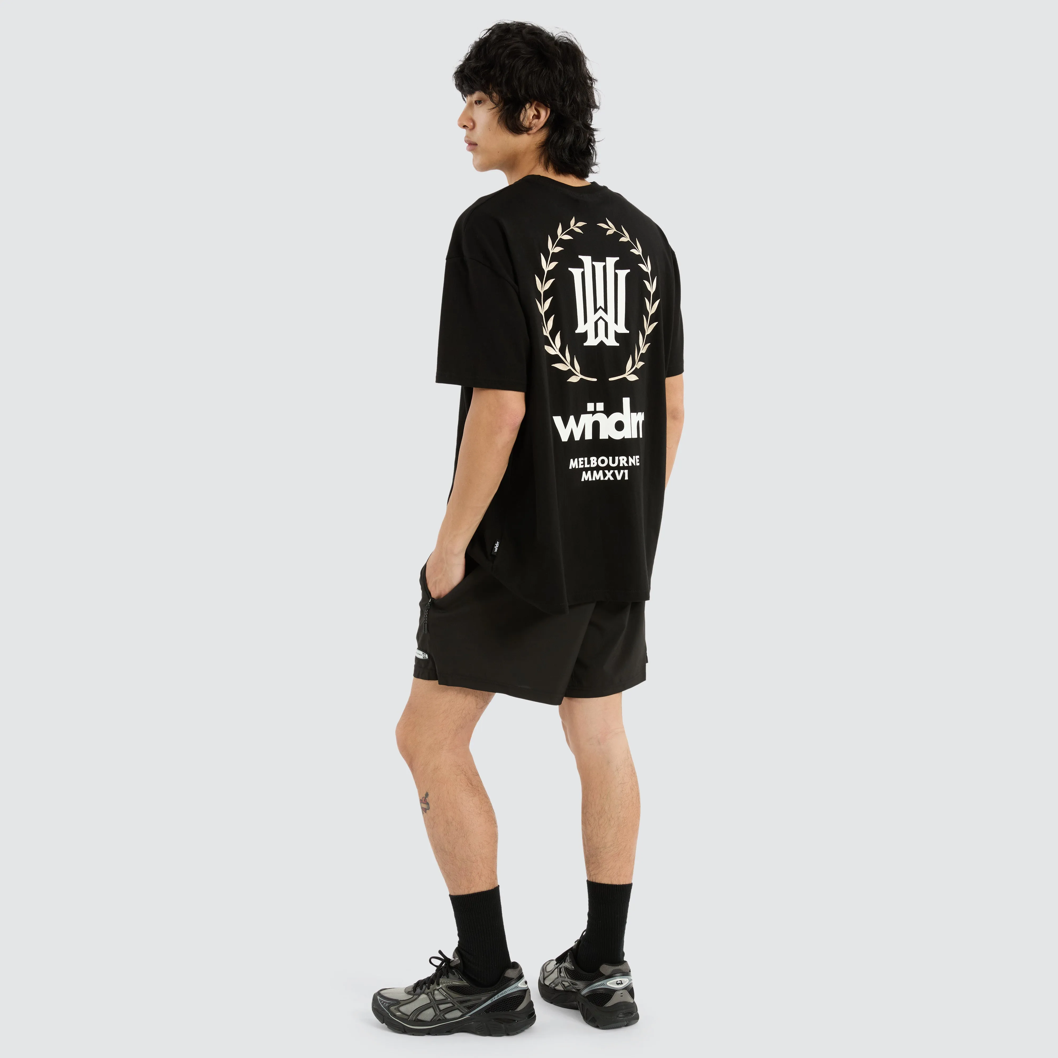 Emperor Box Fit Tee Black sold by Neverland product image thumbnail 4