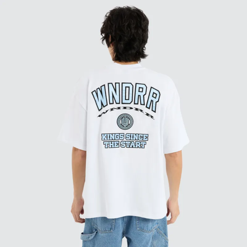 Emporium Heavy Weight Tee White made by WNDRR