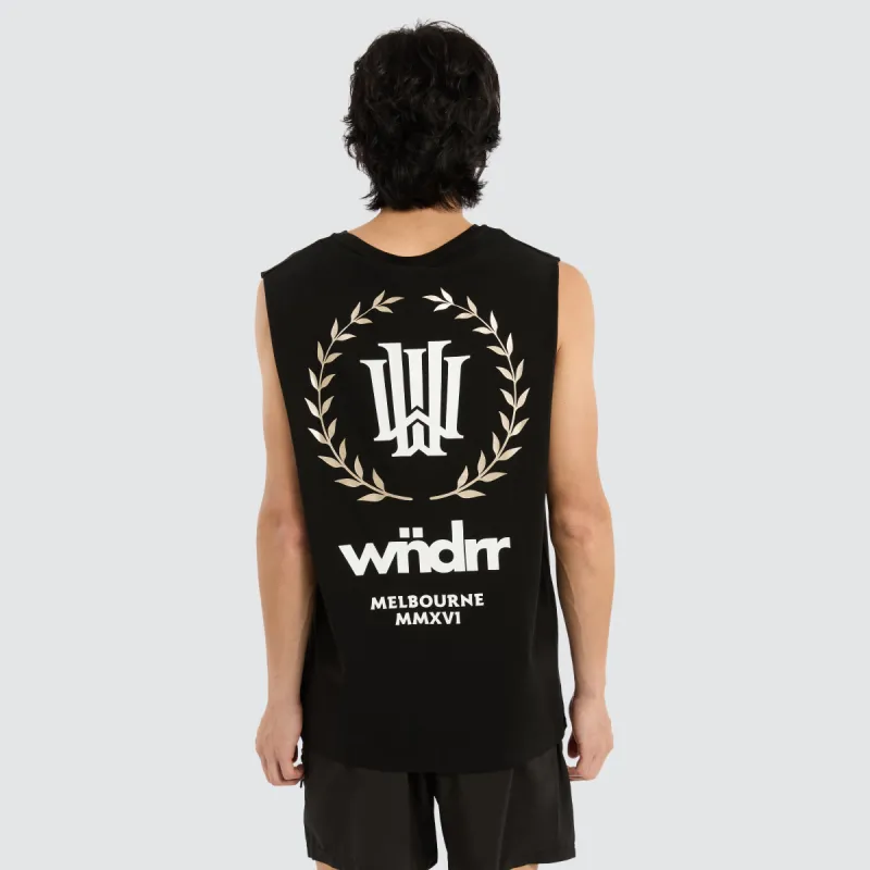 Emperor Muscle Top Black sold by Neverland