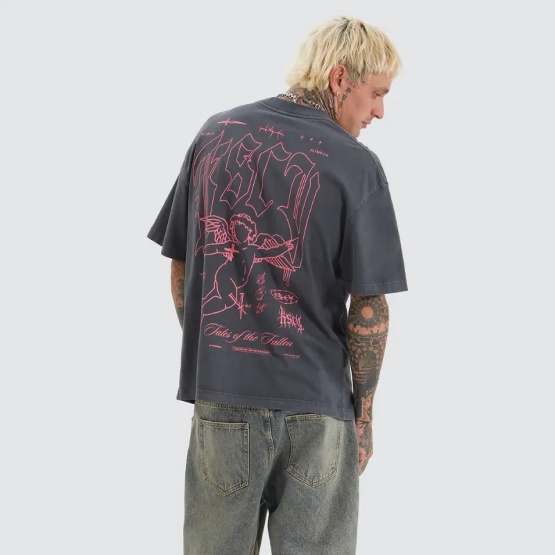 Covert Street Tee Pigment Asphalt sold by Neverland