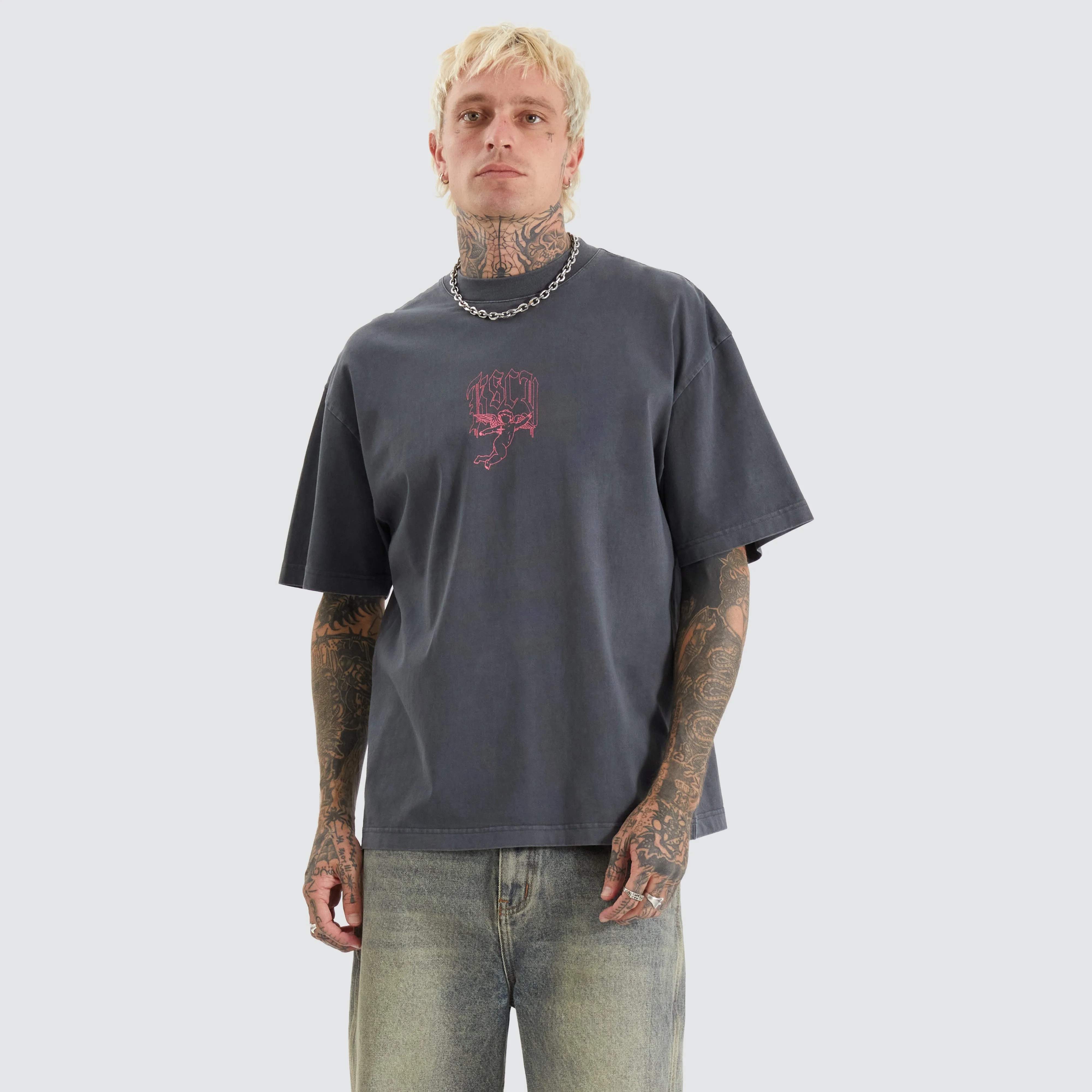 Covert Street Tee Pigment Asphalt sold by Neverland product image thumbnail 3