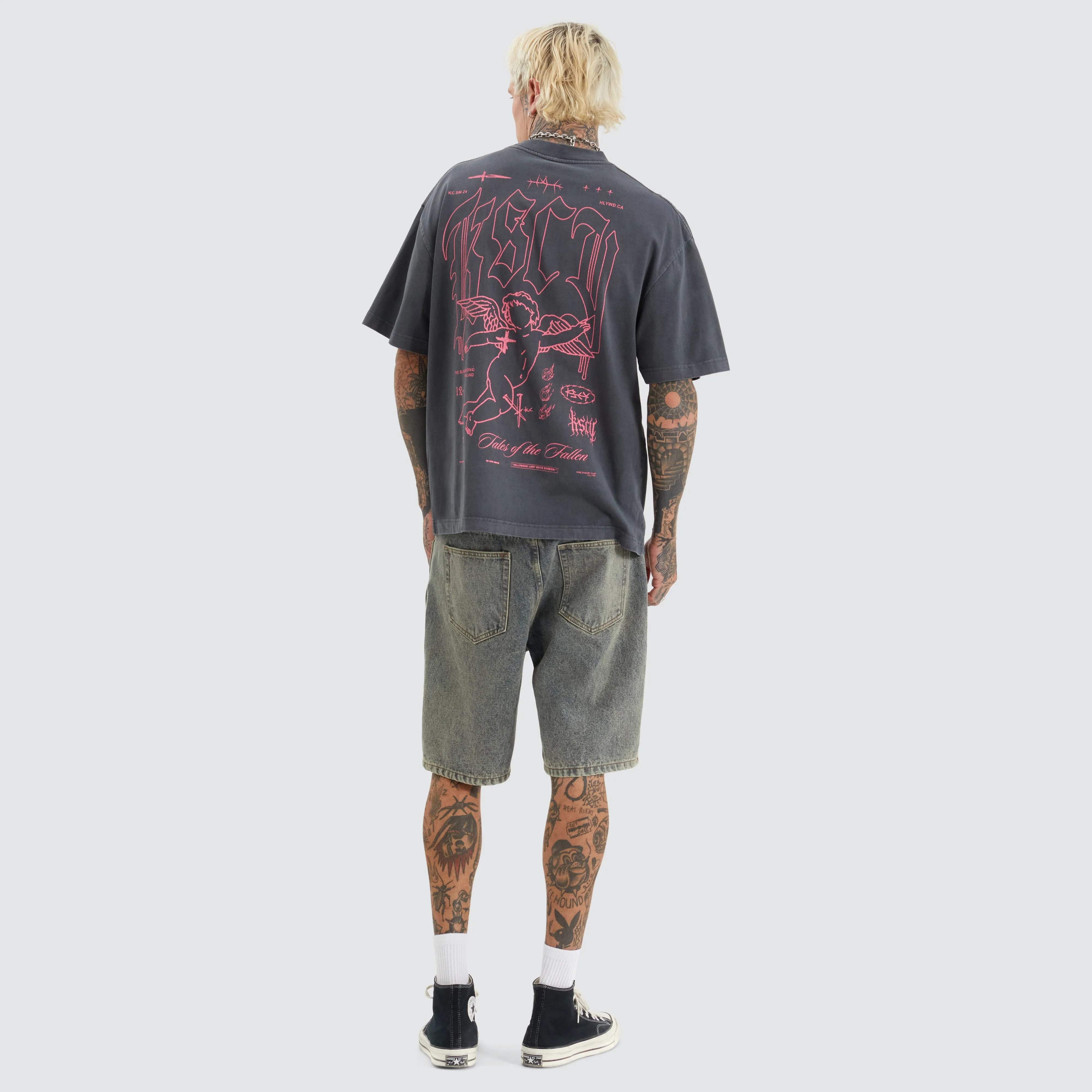 Covert Street Tee Pigment Asphalt sold by Neverland product image thumbnail 4