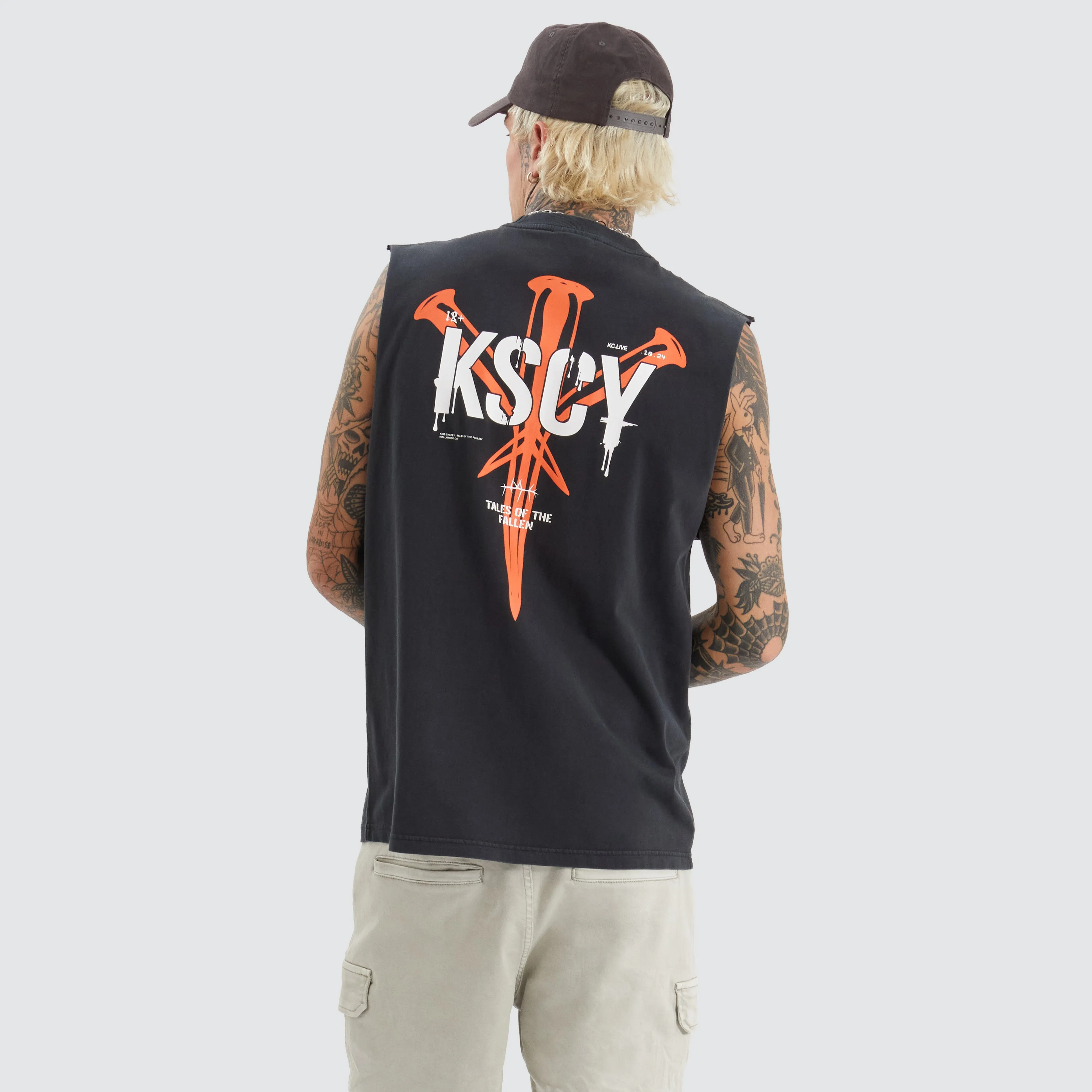 Broken Street Muscle Pigment Black sold by Neverland